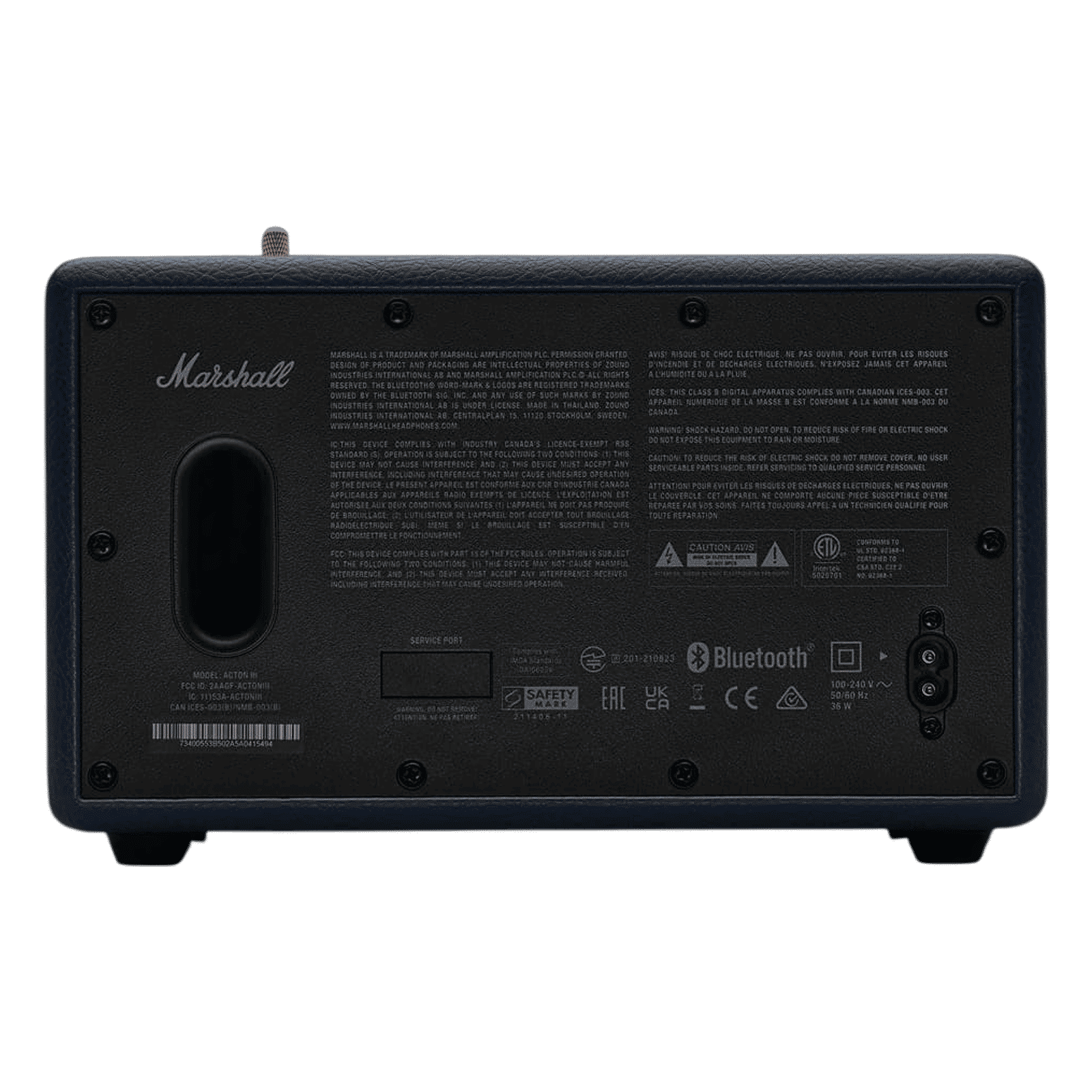 Marshall Action III 60W Portable Bluetooth Speaker (Connect & Control, Stereo Channel, Midnight Blue) Marshall Action III 60W Portable Bluetooth Speaker (Connect & Control, Stereo Channel, Midnight Blue)_3
