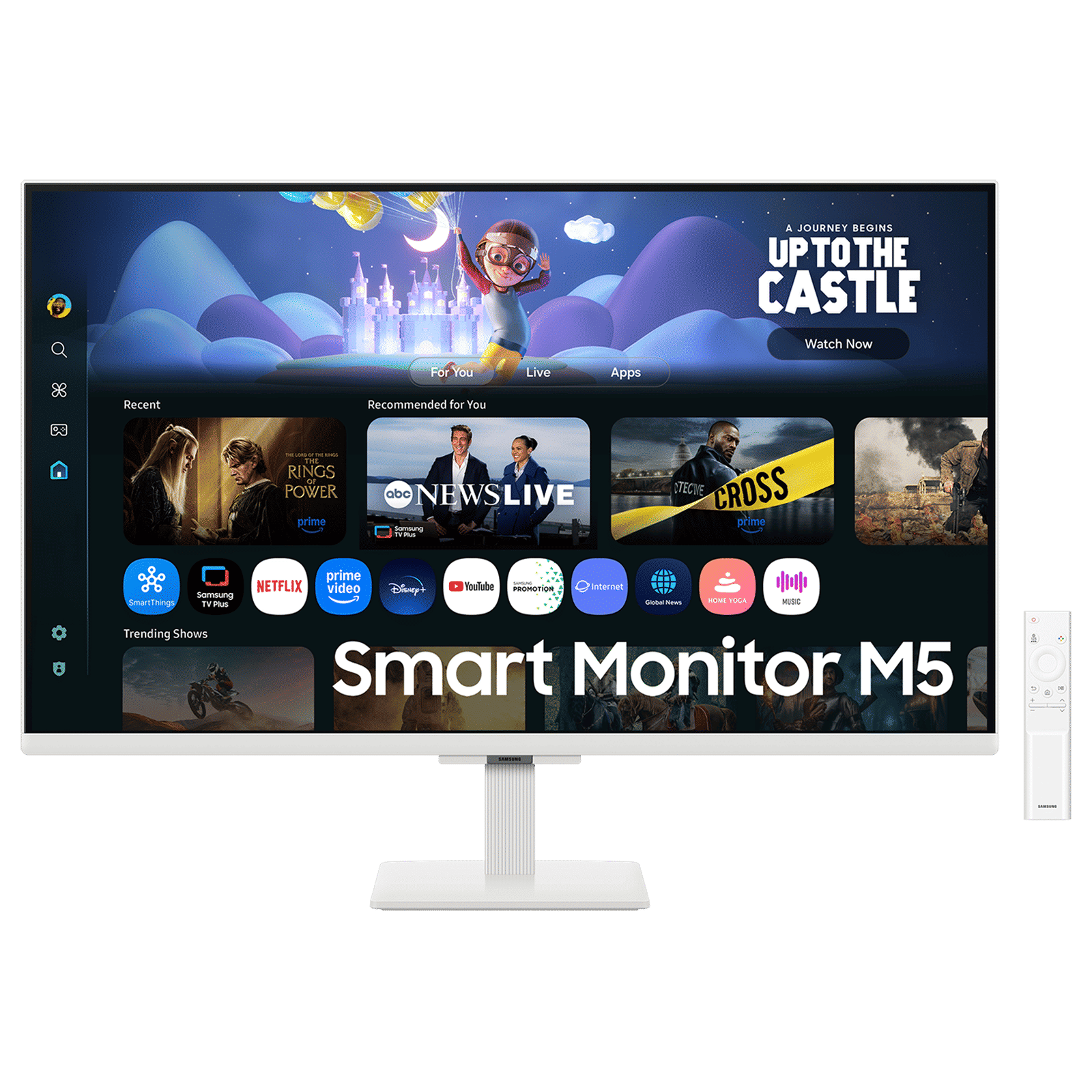 SAMSUNG M5 68.6 cm (27 inch) Full HD IPS Panel Flat Monitor with Gaming Hub_1