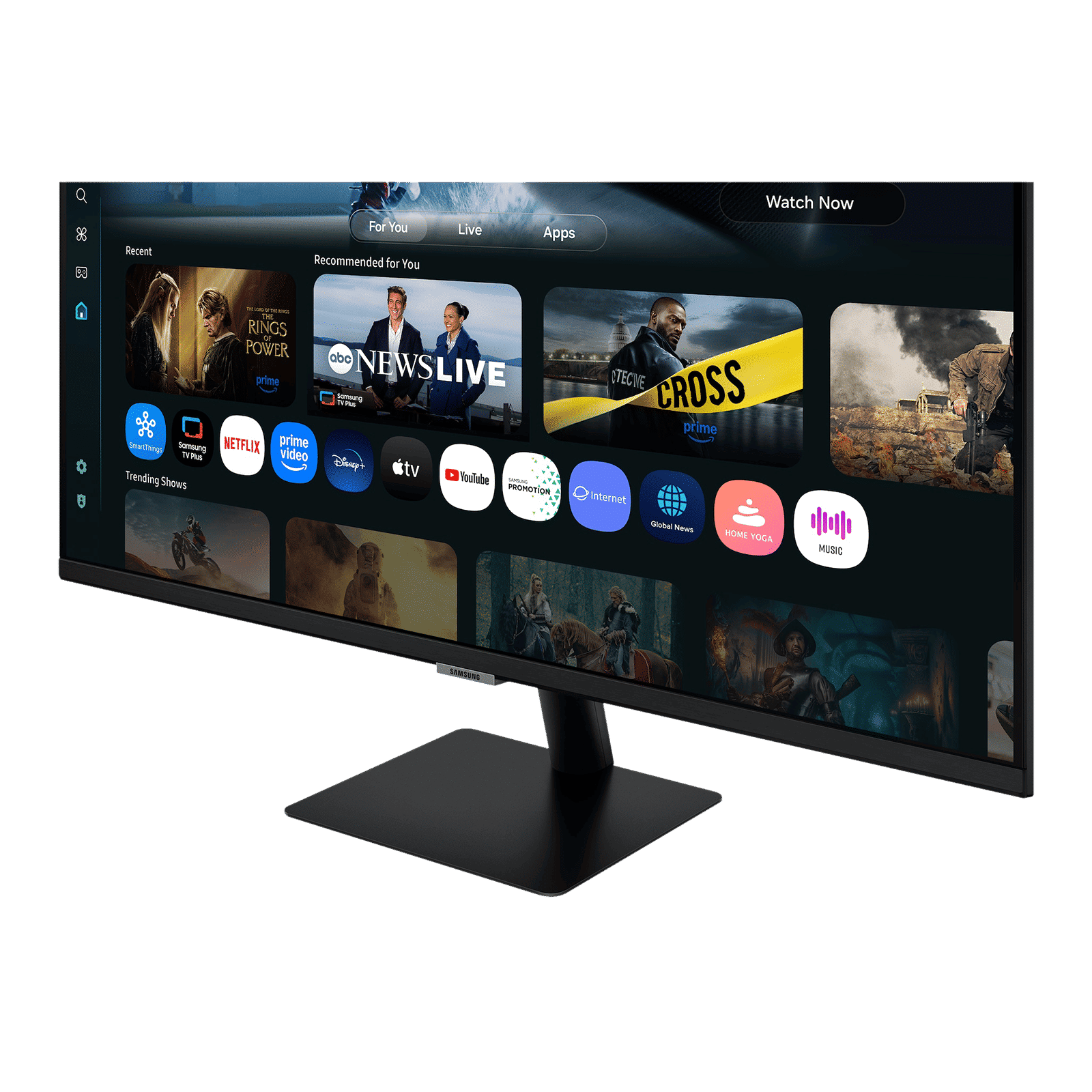 SAMSUNG M7 80 cm (32 inch) 4K Ultra HD VA Panel Ultra Wide Monitor with AI Picture Optimizer_8