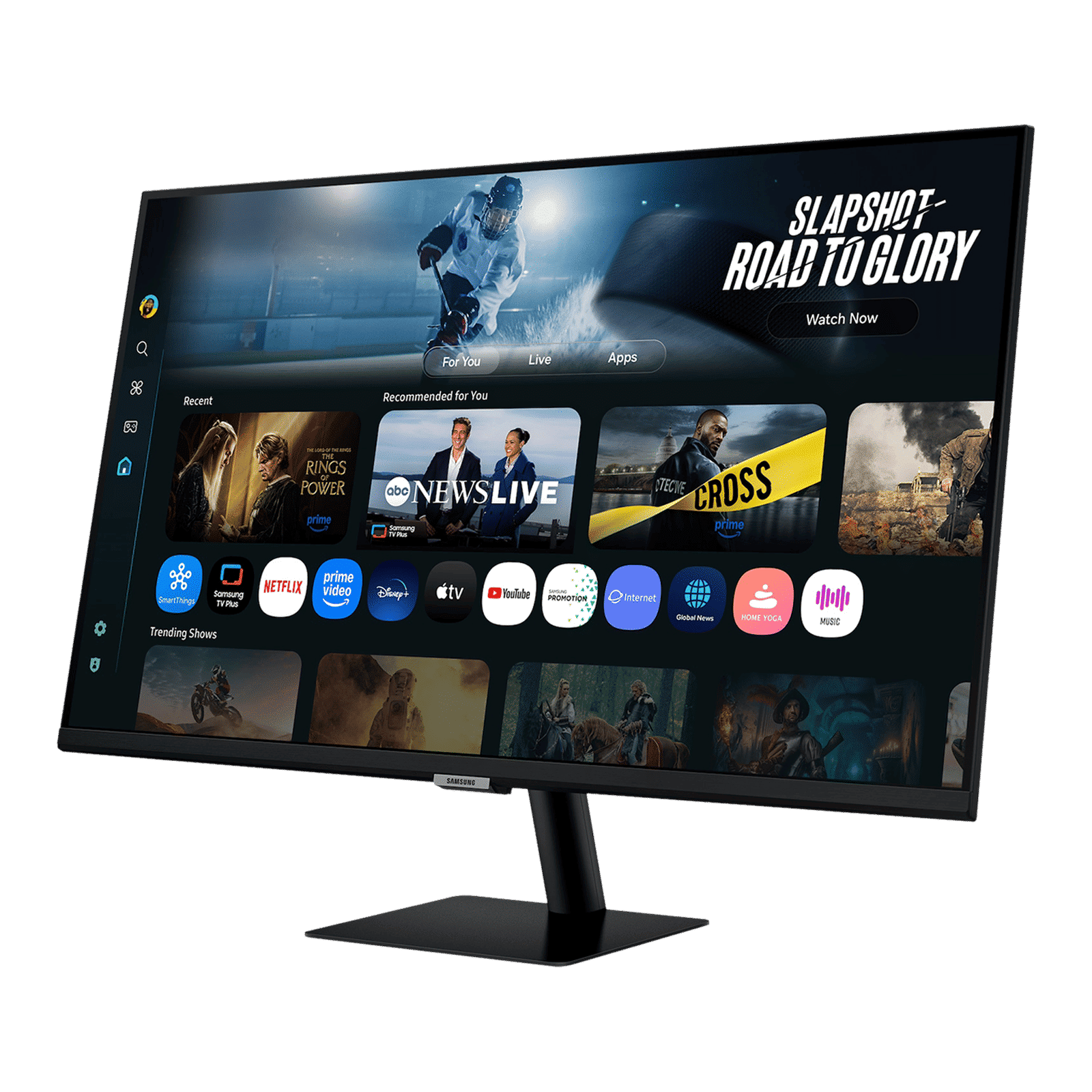 SAMSUNG M7 80 cm (32 inch) 4K Ultra HD VA Panel Ultra Wide Monitor with AI Picture Optimizer_3