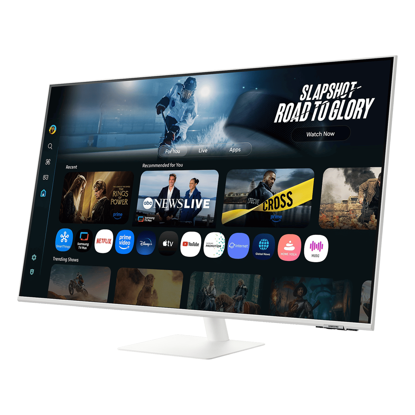 SAMSUNG M7 108 cm (43 inch) 4K Ultra HD VA Panel Ultra Wide Monitor with AI Picture Optimizer_3