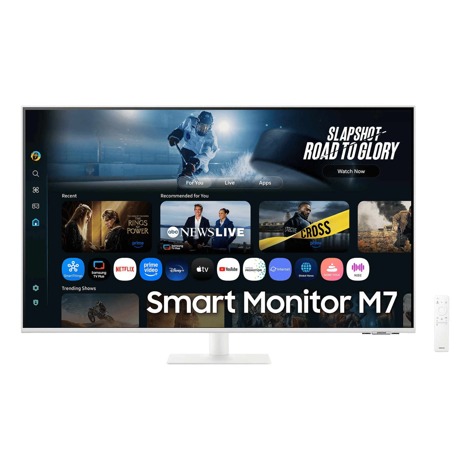 SAMSUNG M7 108 cm (43 inch) 4K Ultra HD VA Panel Ultra Wide Monitor with AI Picture Optimizer_1