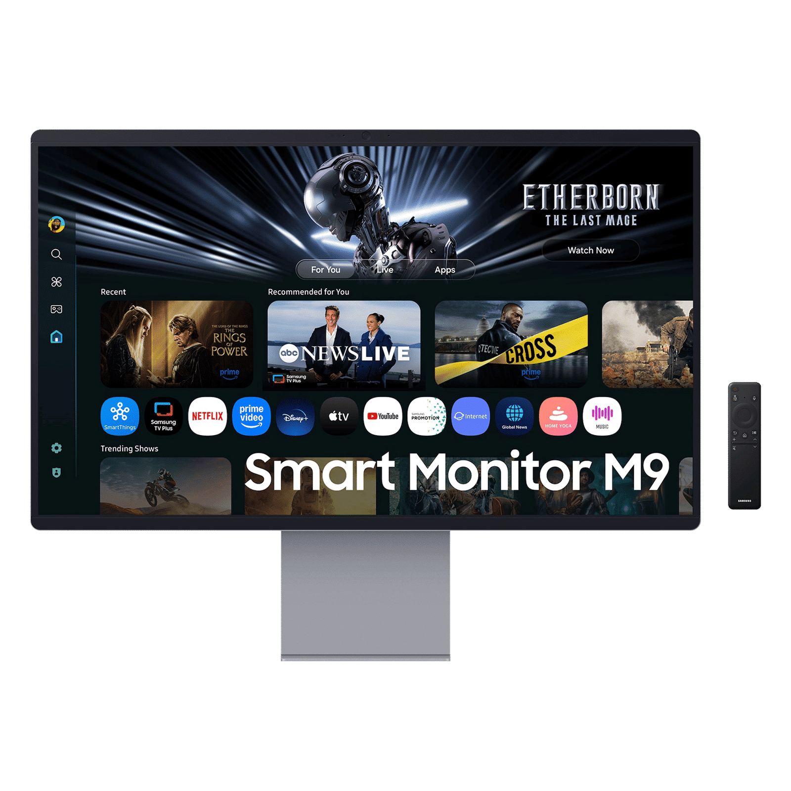 SAMSUNG M9 80 cm (32 inch) 4K Ultra HD OLED Panel Ultra Wide Height Adjustable Monitor with AI Picture Optimizer SAMSUNG M9 80 cm (32 inch) 4K Ultra HD OLED Panel Ultra Wide Height Adjustable Monitor with AI Picture Optimizer_1