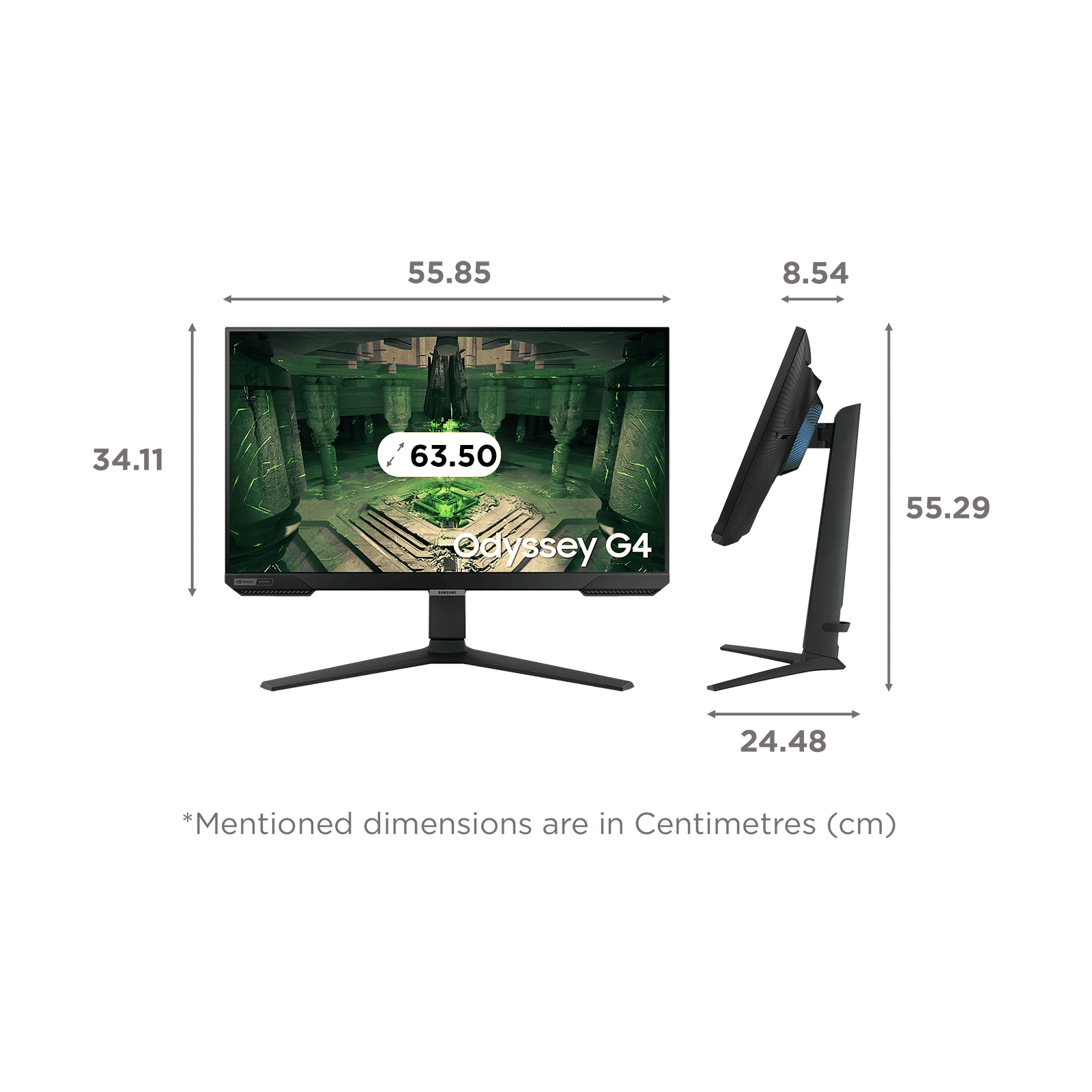 SAMSUNG Odyssey G4 63.5 cm (25 inch) Full HD IPS Panel Ultra Wide Height Adjustable Gaming Monitor with Freesync Premium SAMSUNG Odyssey G4 63.5 cm (25 inch) Full HD IPS Panel Ultra Wide Height Adjustable Gaming Monitor with Freesync Premium_2