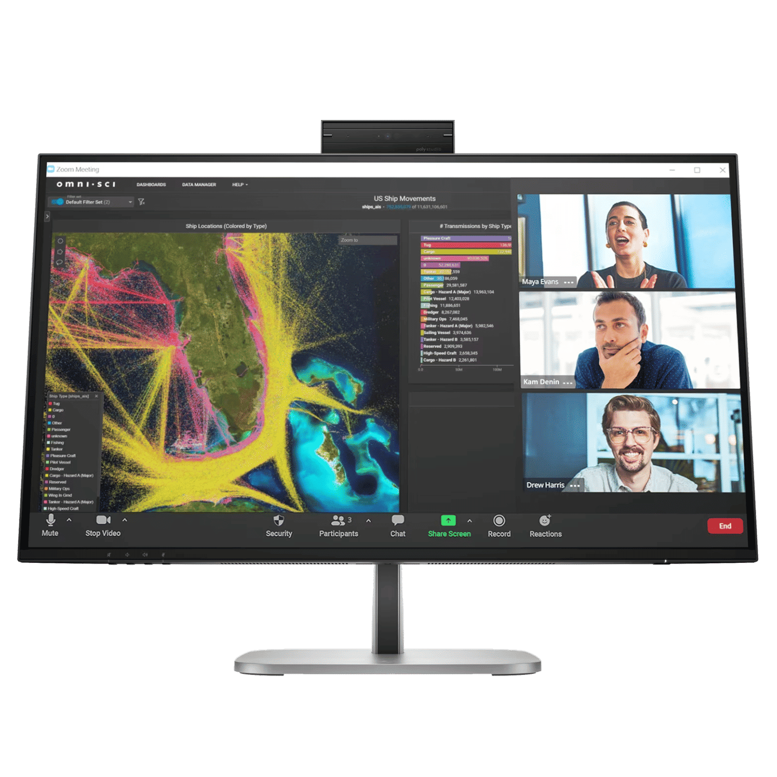 HP Series 5 Pro 68.58 cm (27 Inch) QHD IPS Panel LCD Borderless Height Adjustable Monitor with 12W Integrated Speakers HP Series 5 Pro 68.58 cm (27 Inch) QHD IPS Panel LCD Borderless Height Adjustable Monitor with 12W Integrated Speakers_1
