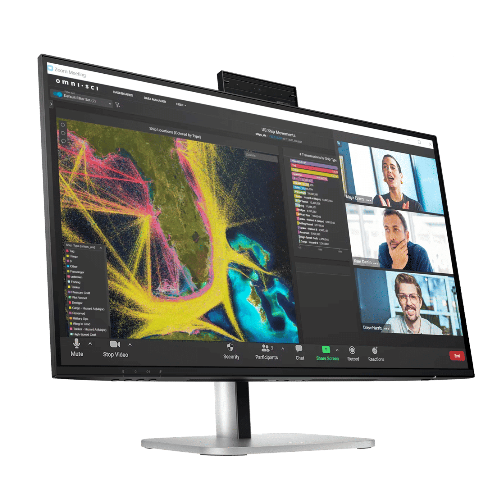 HP Series 5 Pro 68.58 cm (27 Inch) QHD IPS Panel LCD Borderless Height Adjustable Monitor with 12W Integrated Speakers HP Series 5 Pro 68.58 cm (27 Inch) QHD IPS Panel LCD Borderless Height Adjustable Monitor with 12W Integrated Speakers_4
