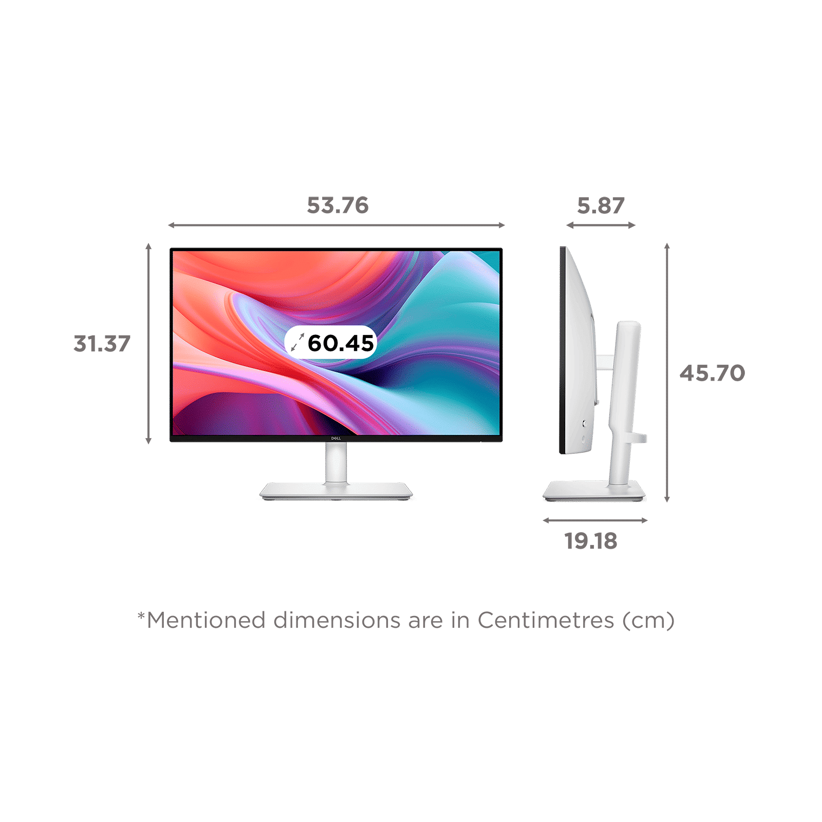 DELL Plus 60.45 cm (24 inch) Full HD IPS Panel Height Adjustable Monitor with TUV Rheinland 4-Star Eye Comfort_2