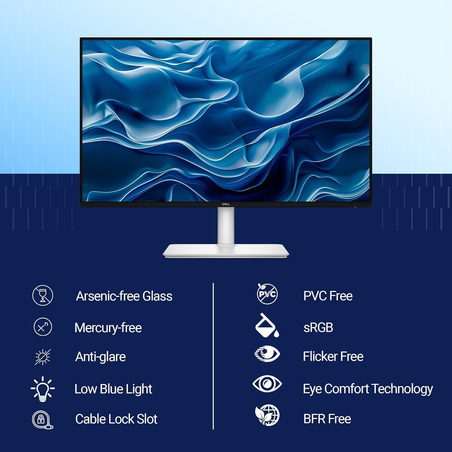 DELL Plus 68.58 cm (27 inch) Full HD IPS Panel Height Adjustable Monitor with TUV Rheinland 4-Star Eye Comfort_9