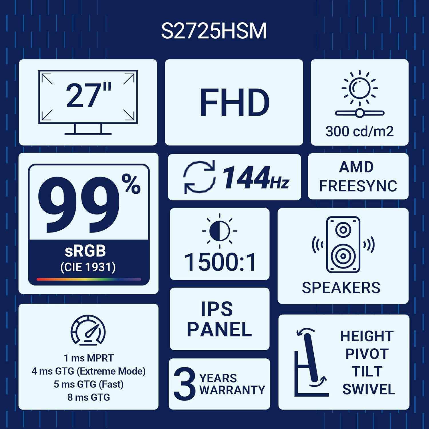 DELL Plus 68.58 cm (27 inch) Full HD IPS Panel Height Adjustable Monitor with TUV Rheinland 4-Star Eye Comfort_10