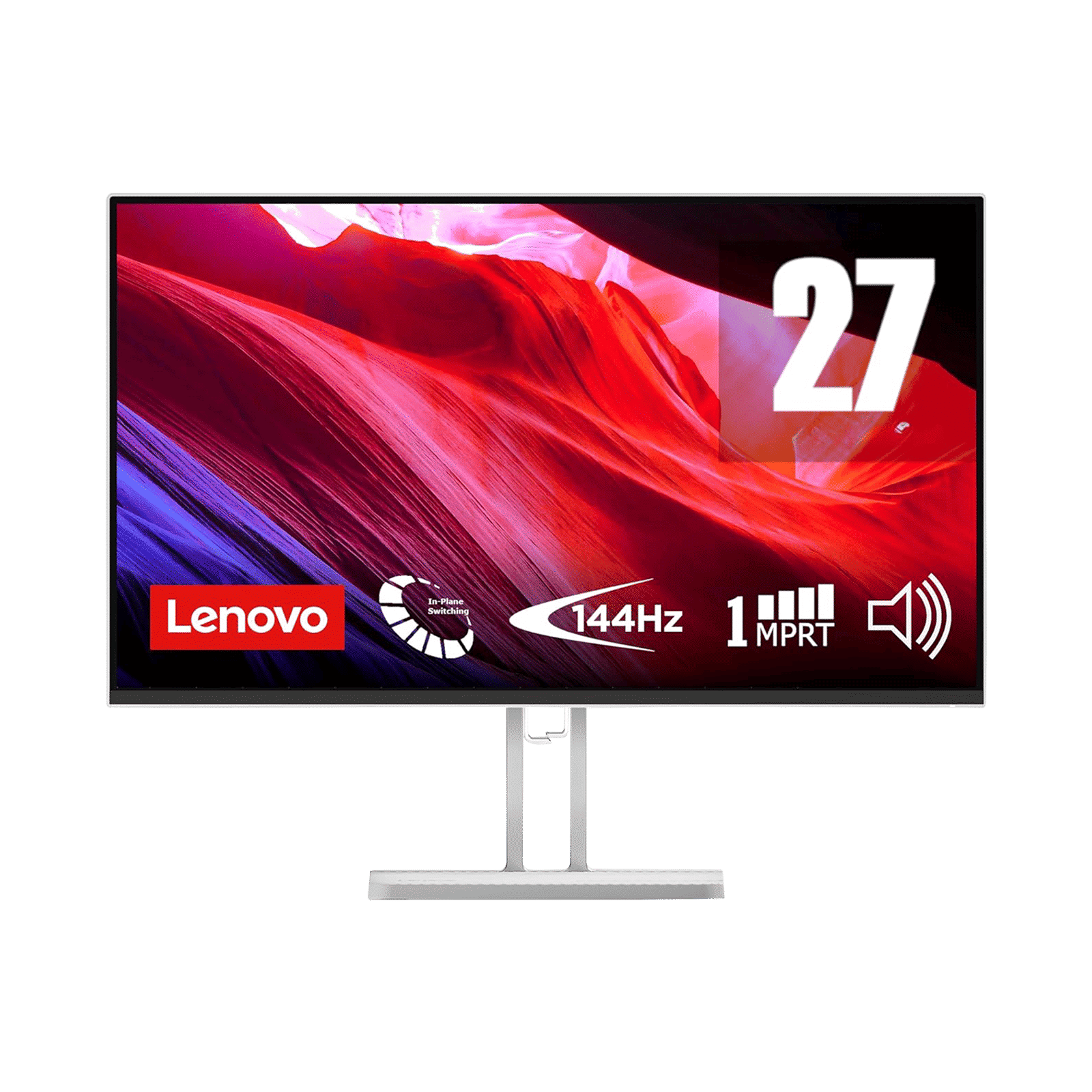 Lenovo L27-4C 68.58 cm (27 inch) Full HD IPS Panel LCD Ultra Thin Bezel Gaming Monitor With WLED Backlight _1