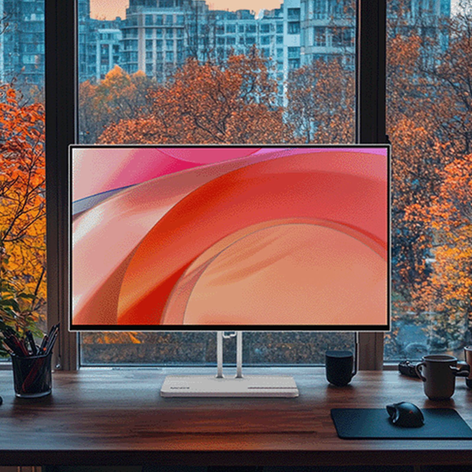 Lenovo L27-4C 68.58 cm (27 inch) Full HD IPS Panel LCD Ultra Thin Bezel Gaming Monitor With WLED Backlight Lenovo L27-4C 68.58 cm (27 inch) Full HD IPS Panel LCD Ultra Thin Bezel Gaming Monitor With WLED Backlight _2