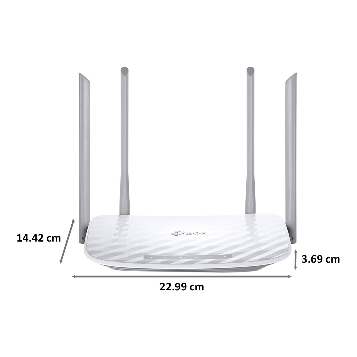Tp-Link  AC1200 Dual Band WiFi 5 Router (4 Antennas, 5 LAN Ports, MU-MIMO, SU?MIMO,  White)_2