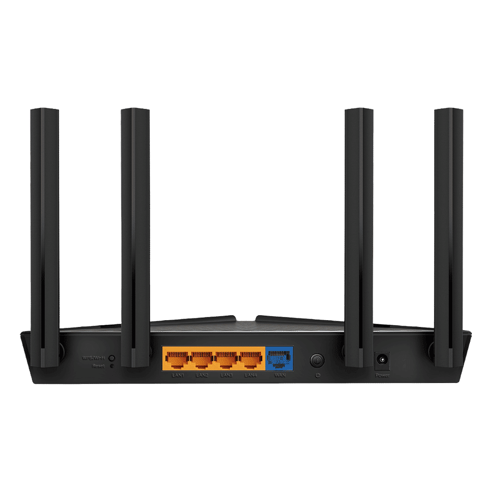 Tp-Link Archer AX10 Dual Band WiFi 6 Router (4 Antennas, 5 LAN Ports , OFDMA, MU-MIMO, Black) Tp-Link Archer AX10 Dual Band WiFi 6 Router (4 Antennas, 5 LAN Ports , OFDMA, MU-MIMO, Black)_5