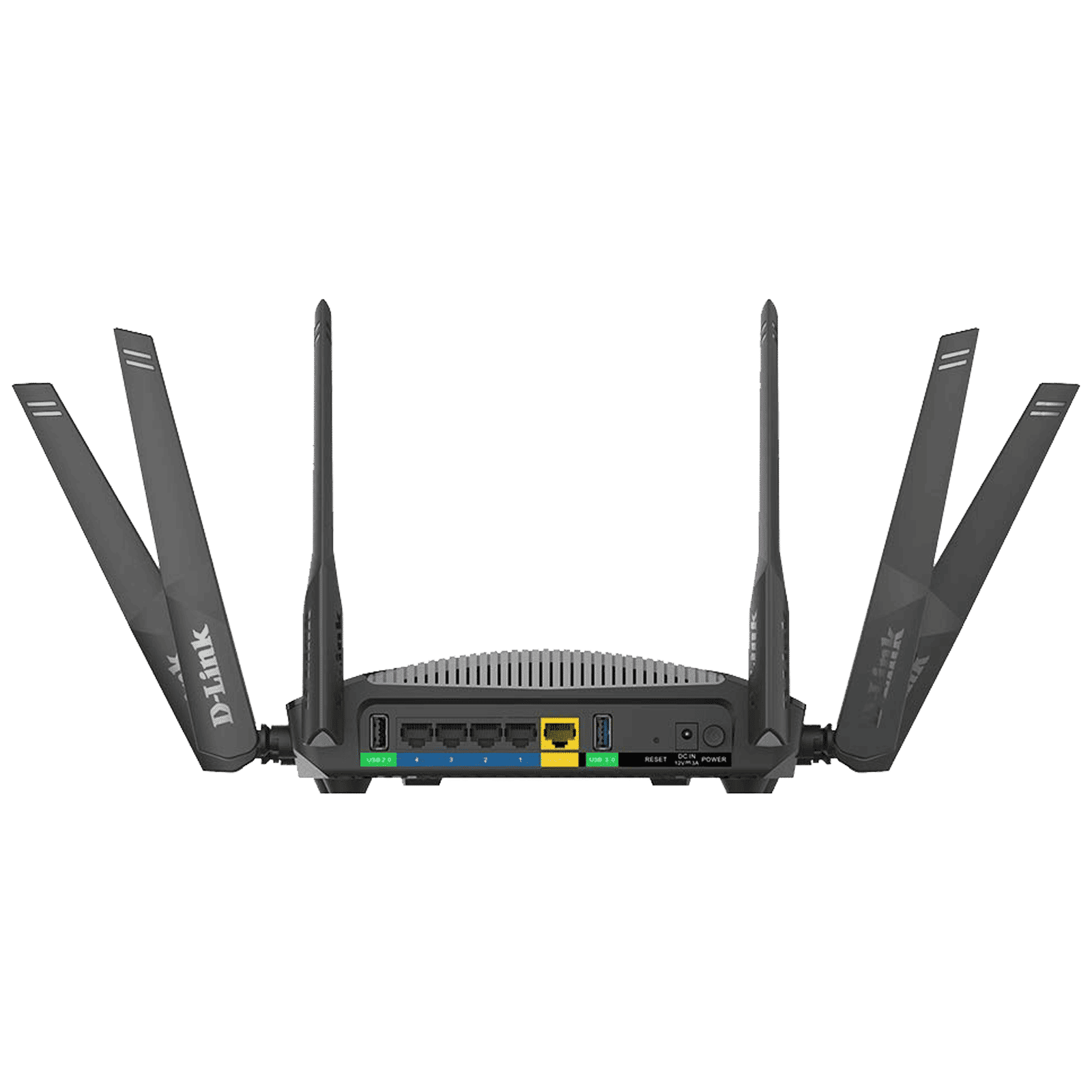 D-Link AC3000 Triple Band 3000 Mbps Wi-Fi Router (6 Antennas, 4 LAN Ports, Automatic Firmware Update with WPA and WPA2-PSK Encryption, DIR-3040, Black) D-Link AC3000 Triple Band 3000 Mbps Wi-Fi Router (6 Antennas, 4 LAN Ports, Automatic Firmware Update with WPA and WPA2-PSK Encryption, DIR-3040, Black)_2