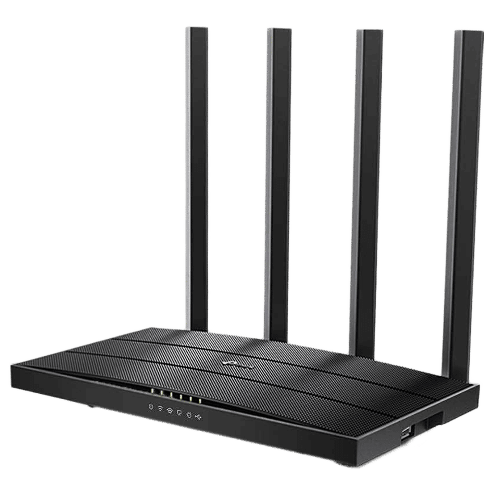 tp-link Archer C6U Dual Band WiFi Router (4 Antennas, 5 LAN Ports Multicast Support, Black)_2