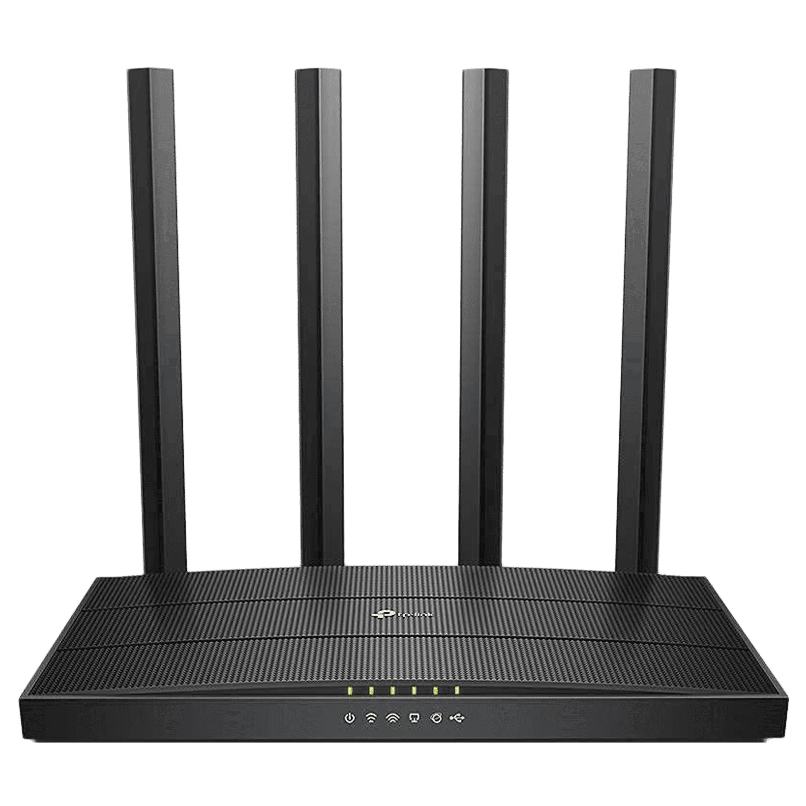 tp-link Archer C6U Dual Band WiFi Router (4 Antennas, 5 LAN Ports Multicast Support, Black)_1