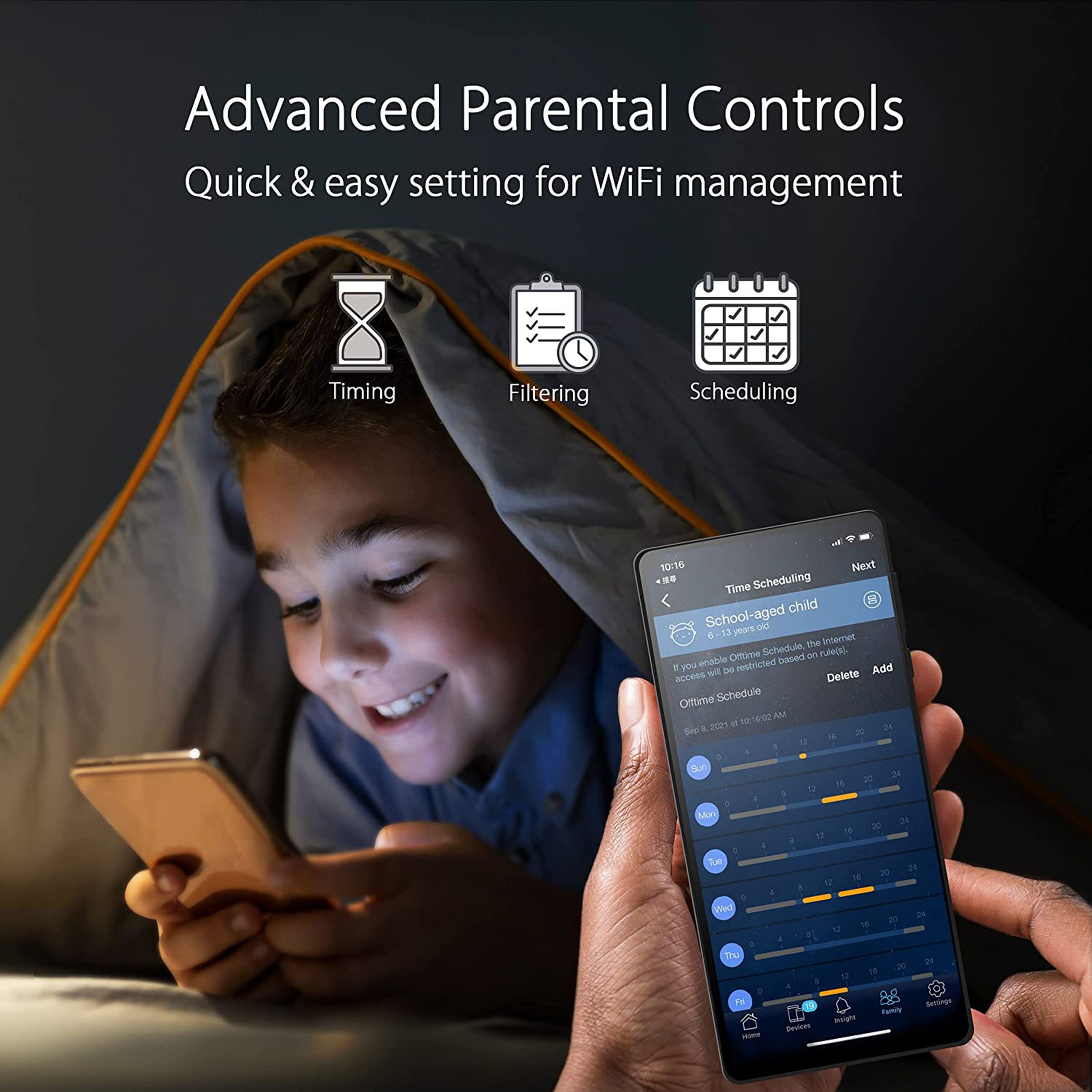 Asus TUF- AX5400 Dual Band Wi-Fi 6 Router (6 Antennas, 3 LAN Ports, OFDMA, Black)_8