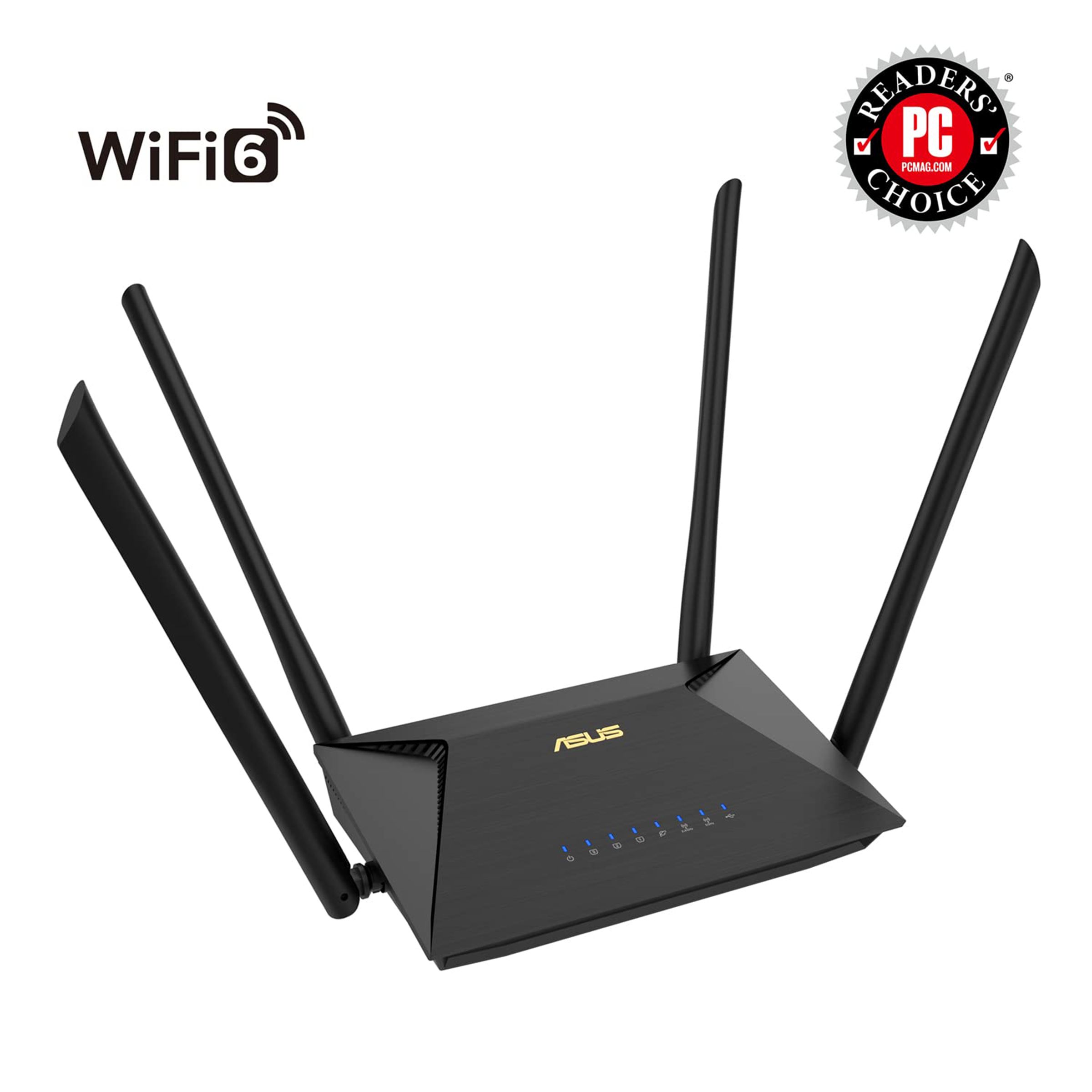 Asus RT-AX53U Dual Band Wi-Fi 6 Router (4 Antennas, 3 LAN Ports, MU-MIMO and OFDMA, Black)_3