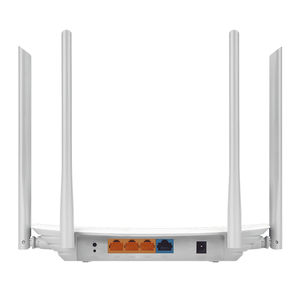 Tp-Link AC1200 Dual-Band Wi-Fi 5 Router (4 Antennas, 3 LAN Ports, MU-MIMO, White)_3