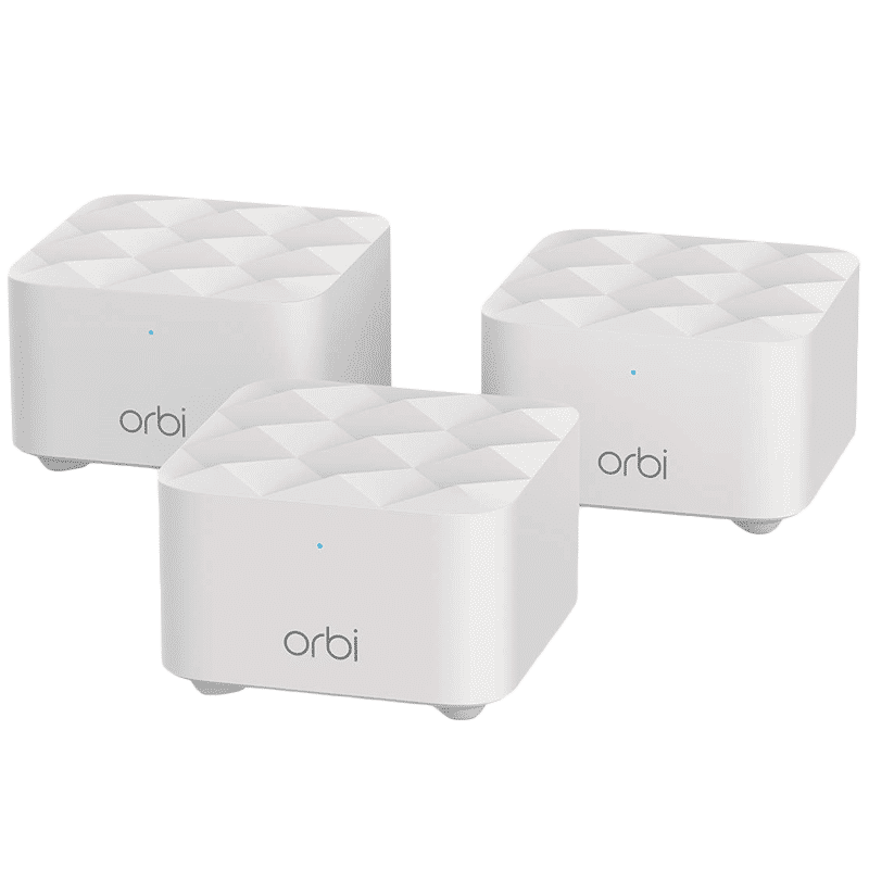 NETGEAR AC1200 Dual Band Pack of 3 WiFi Home Mesh System Multicast Support RBK13 (White)_1
