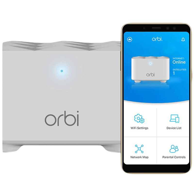 NETGEAR AC1200 Dual Band Pack of 3 WiFi Home Mesh System Multicast Support RBK13 (White)_6