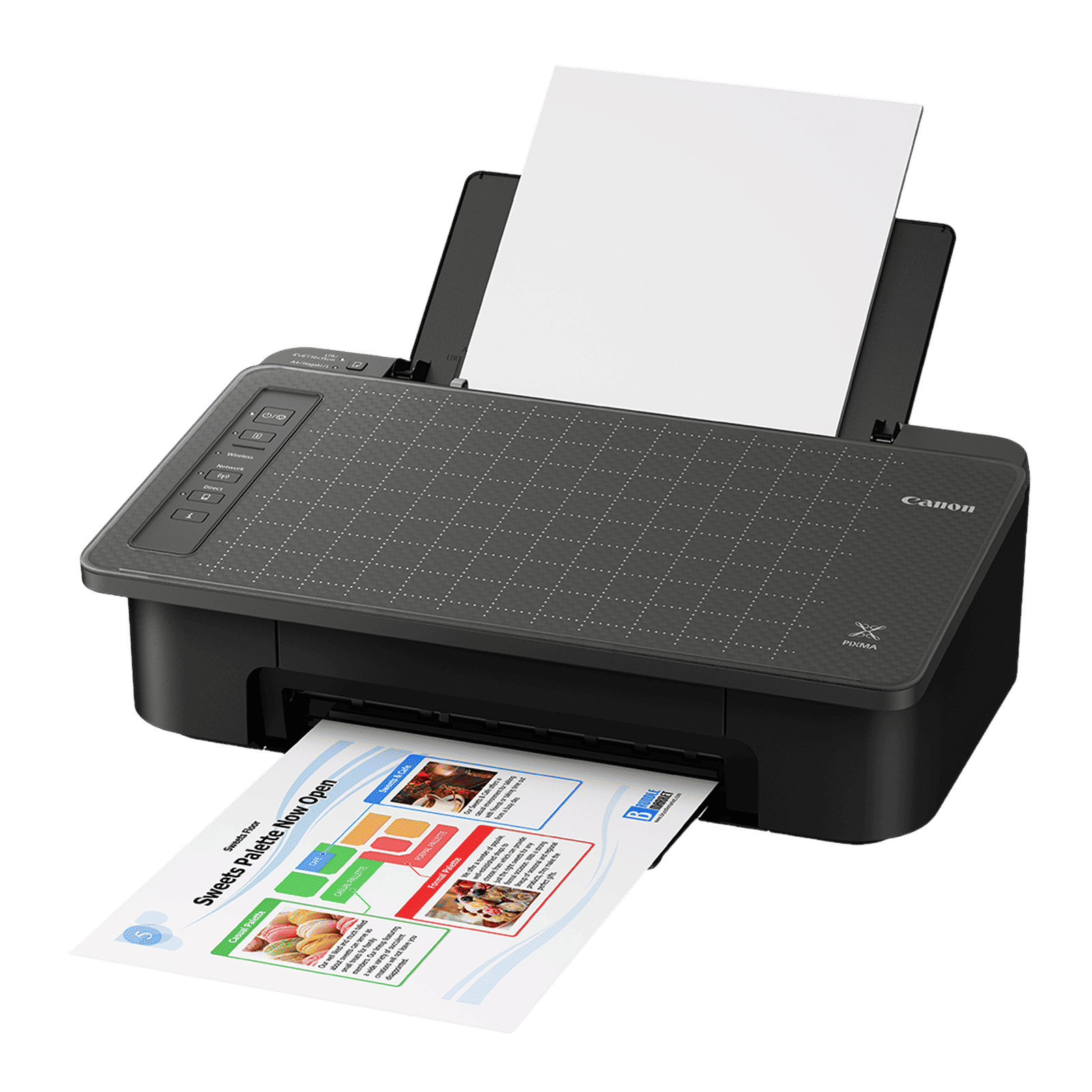 Canon PIXMA TS307 Single Function Wi-Fi Inkjet Printer with Ink Cartridges (Borderless Photo Printing, Black) Canon PIXMA TS307 Single Function Wi-Fi Inkjet Printer with Ink Cartridges (Borderless Photo Printing, Black)_5