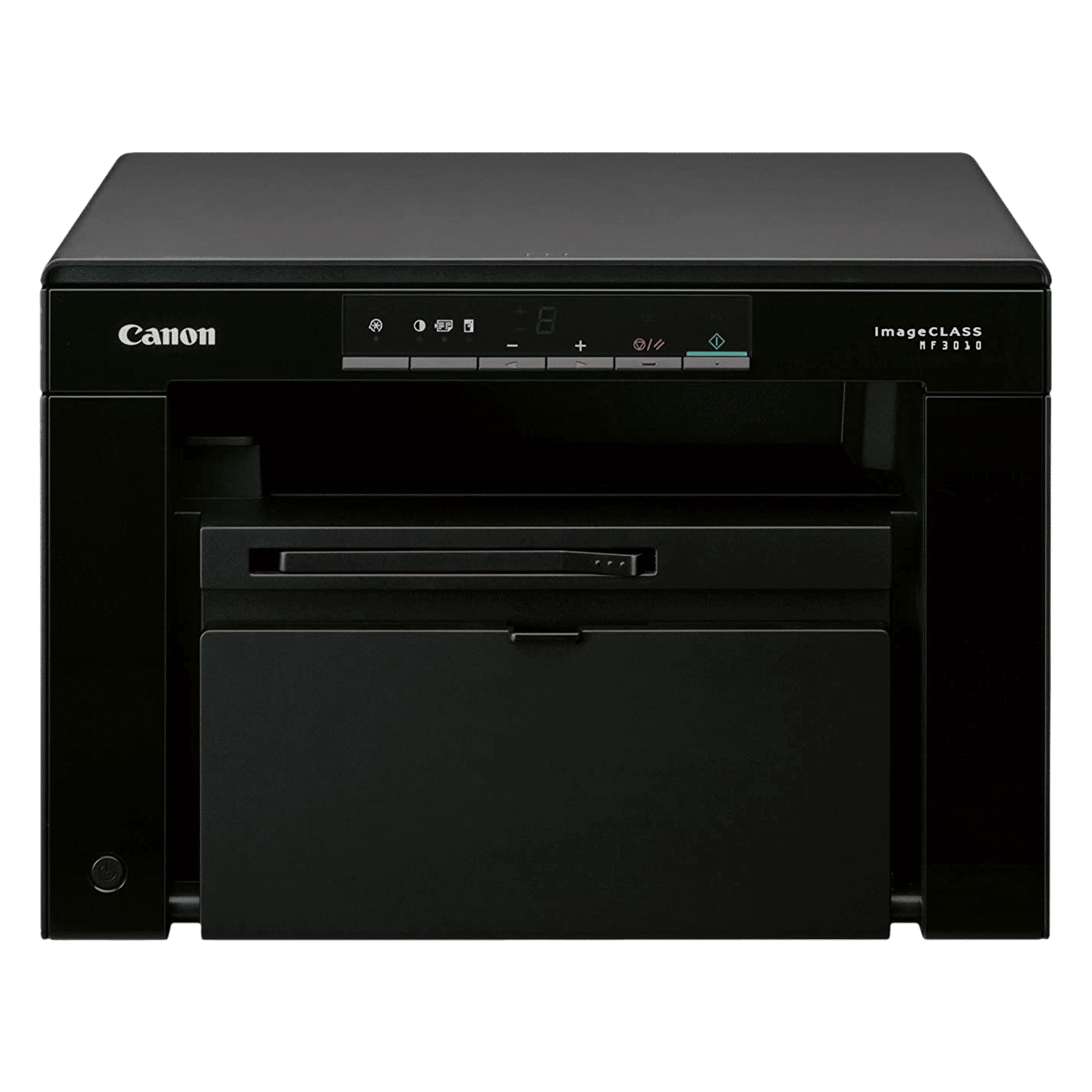 Canon Image Class Black & White Multi-Function Laserjet Printer (19 ppm Print Speed, MF3010, Black)_1