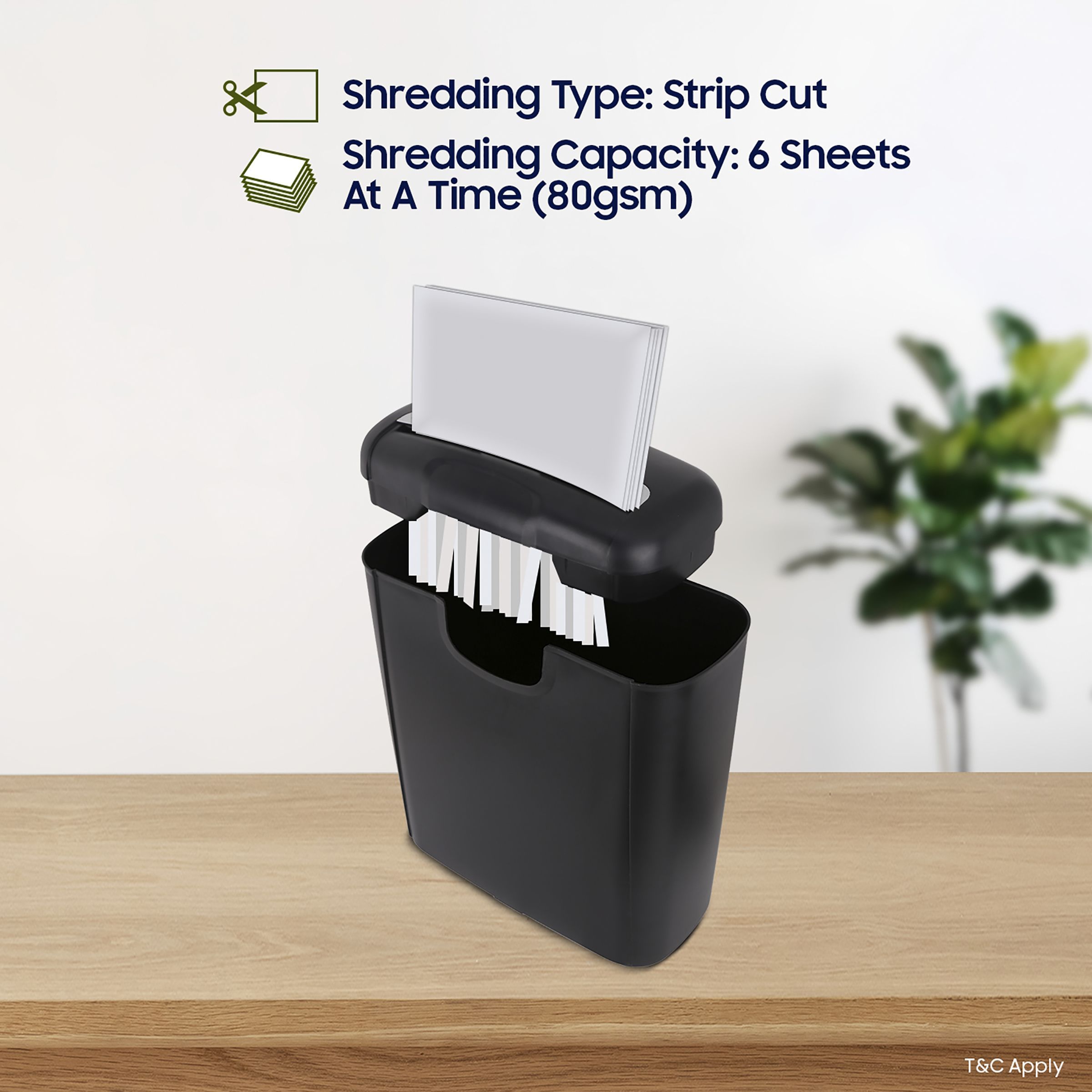 Croma Paper Shredder ( Black)_8