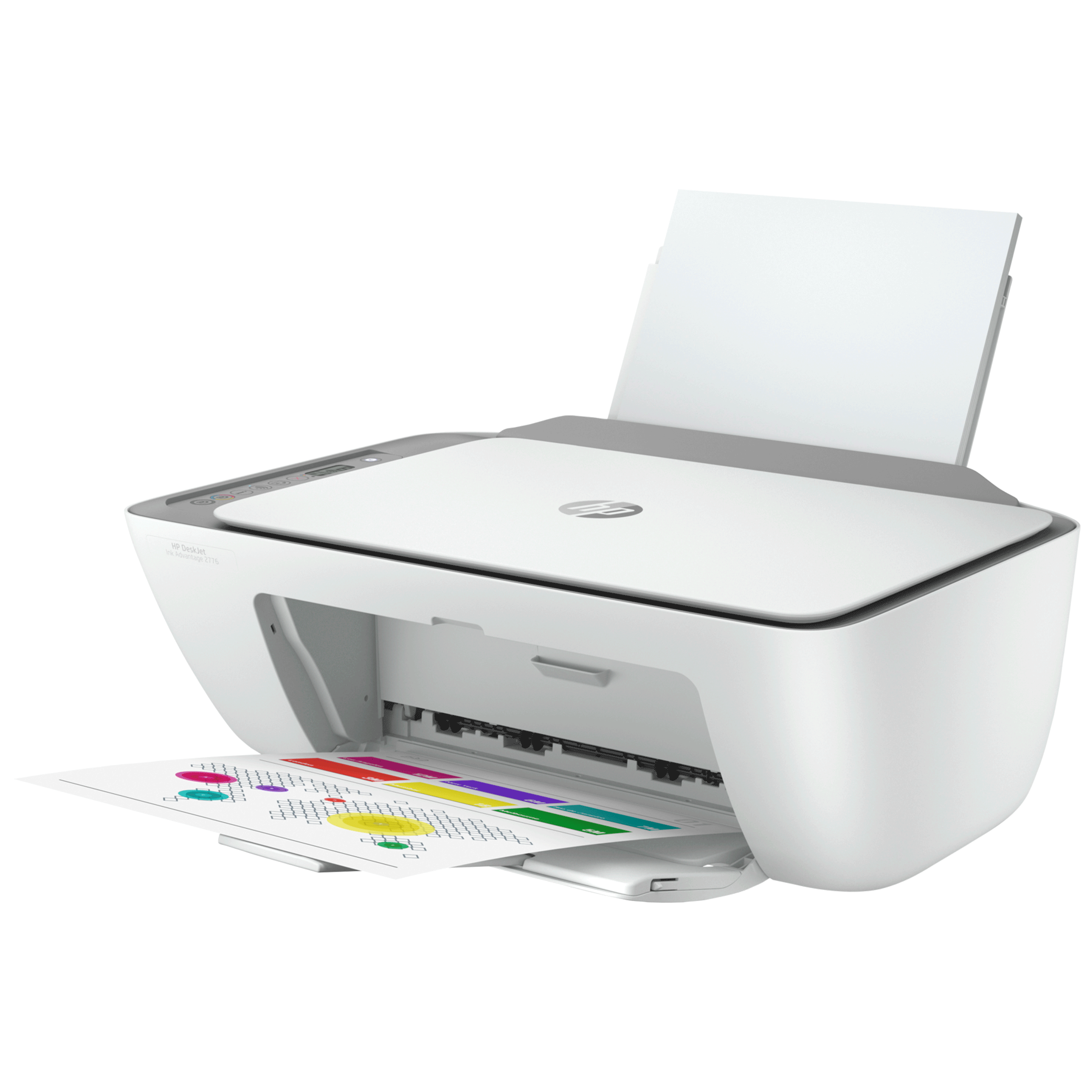 HP DeskJet Ink Advantage 2776 Wireless Color All-in-One Inkjet Printer (Voice Activated Printing, 7FR27B, Cement)_3