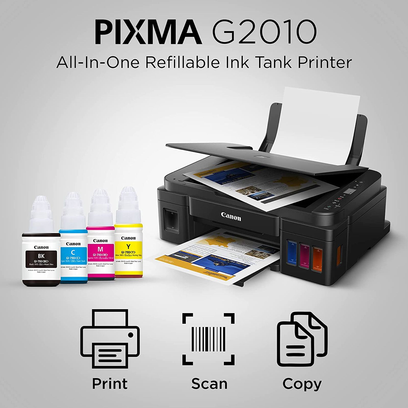 Canon Pixma G2010 Color All-in-One Ink Tank Printer (LCD Diplay, 2313C018AB, Black)_3