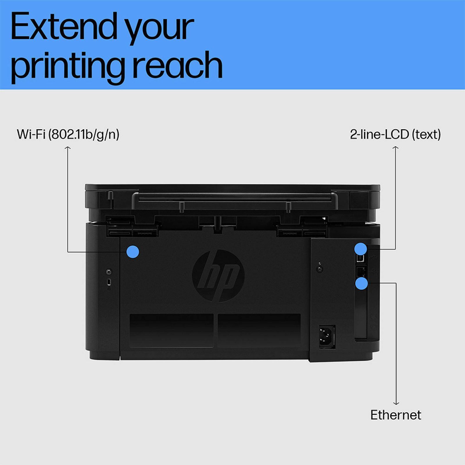 HP LaserJet Pro MFP M126nw Multi Function Wi-Fi Monochrome Laser Printer with 2 Line LCD Control Panel (Wireless Direct Printing, Black)_13