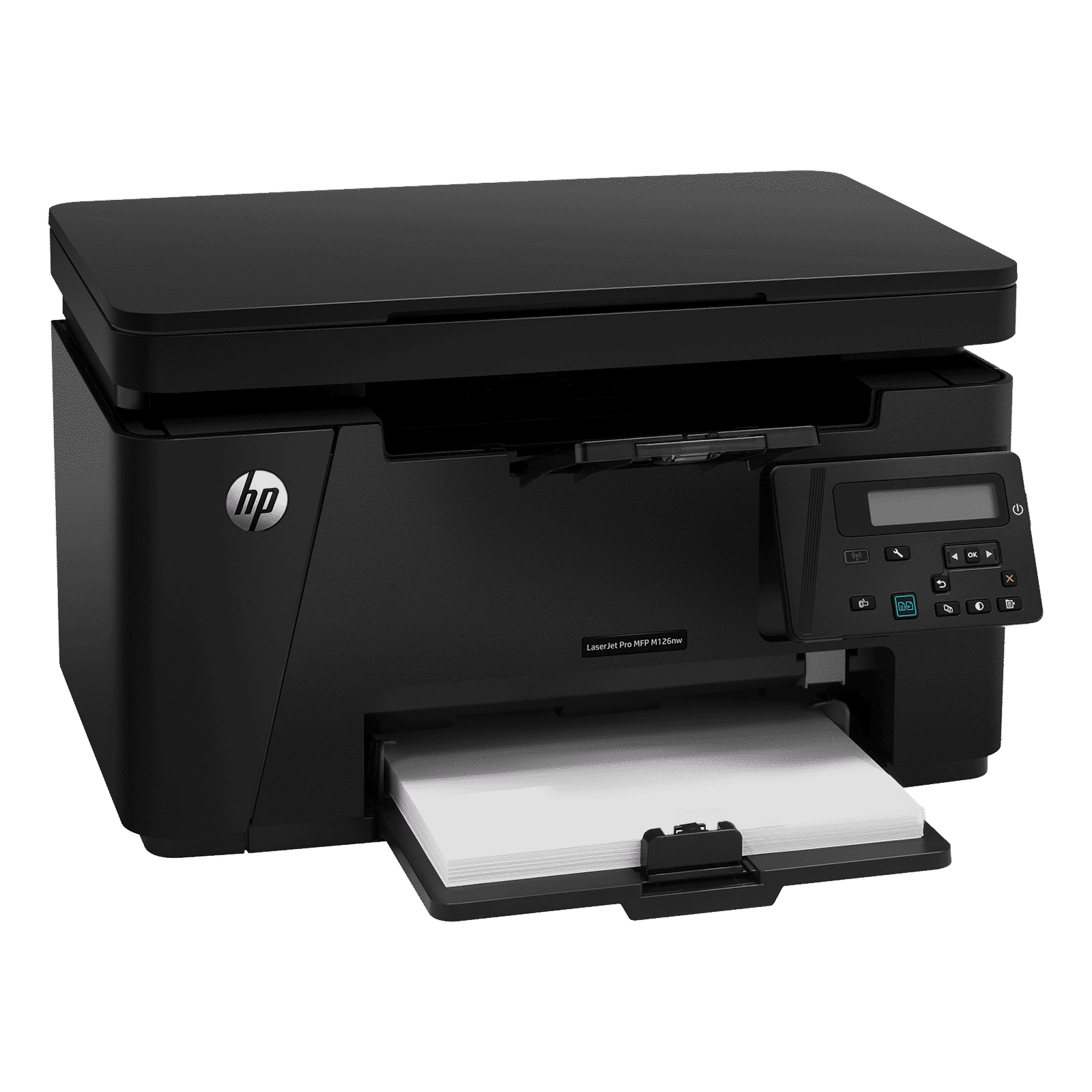 HP LaserJet Pro MFP M126nw Multi Function Wi-Fi Monochrome Laser Printer with 2 Line LCD Control Panel (Wireless Direct Printing, Black)_2