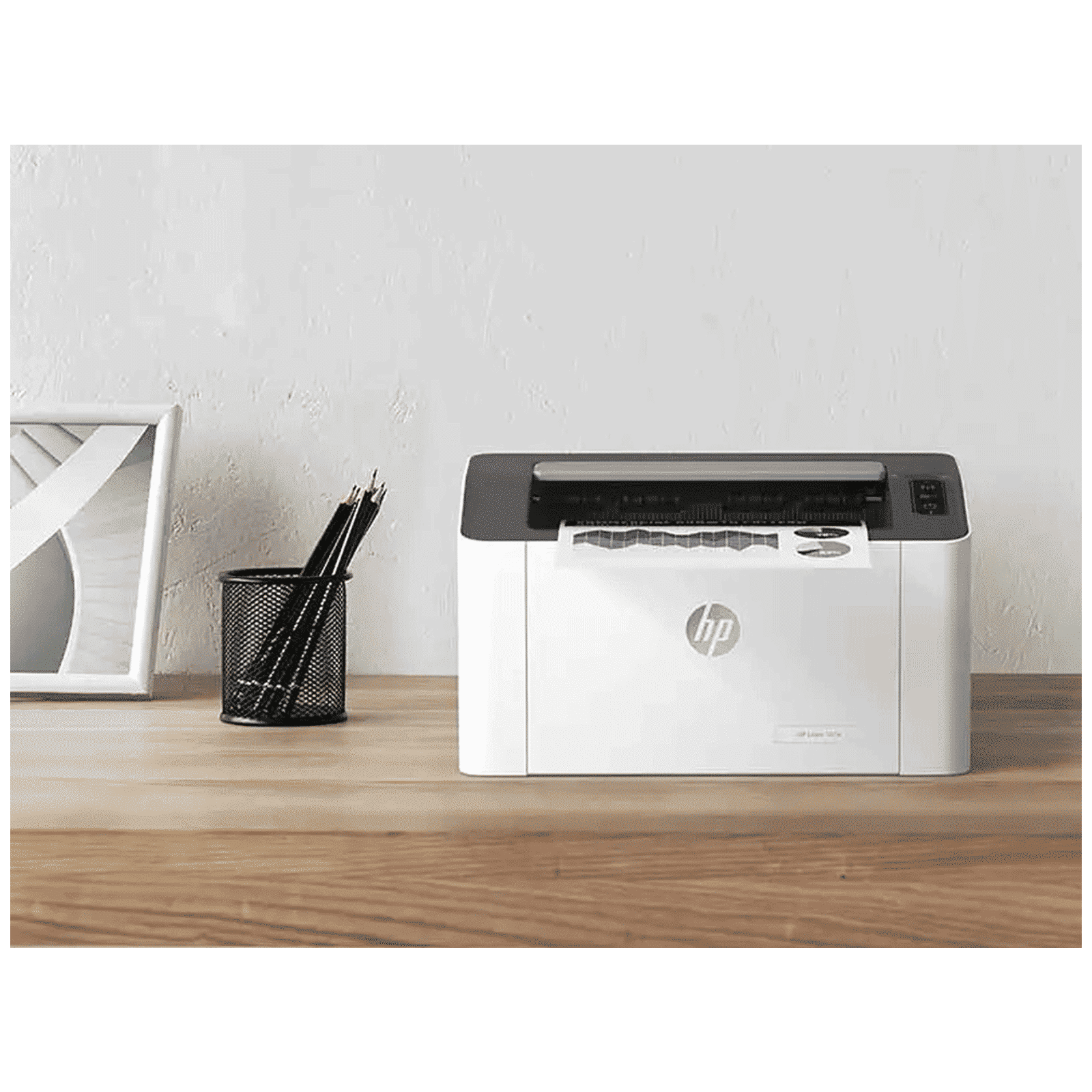 HP Laser 108w Wireless Black & White Laserjet Printer (Wi-Fi Direct Printing, 4ZB80A, White)_5