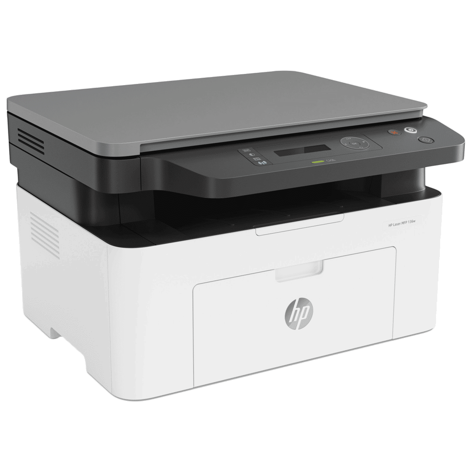 HP Laser 136w Wireless Black & White Multi-Function Laserjet Printer (Apple AirPrint, 4ZB86A, White)_2