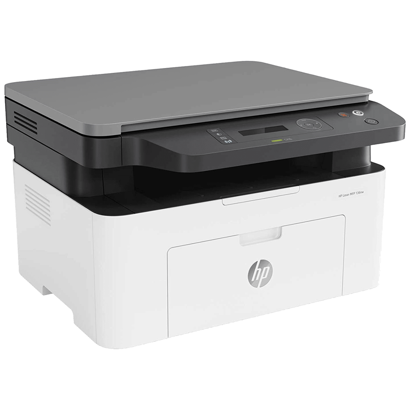 HP Laser 136nw Wireless Black & White Multi-Function Laserjet Printer (Mobile Printing Capability, 4ZB87A, White) HP Laser 136nw Wireless Black & White Multi-Function Laserjet Printer (Mobile Printing Capability, 4ZB87A, White)_2