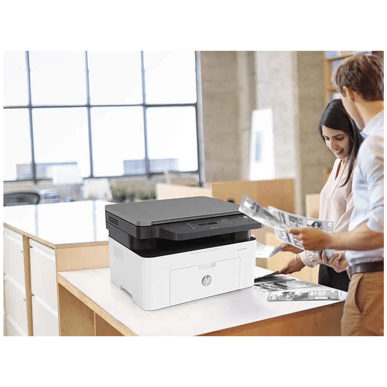 HP Laser 136nw Wireless Black & White Multi-Function Laserjet Printer (Mobile Printing Capability, 4ZB87A, White) HP Laser 136nw Wireless Black & White Multi-Function Laserjet Printer (Mobile Printing Capability, 4ZB87A, White)_6