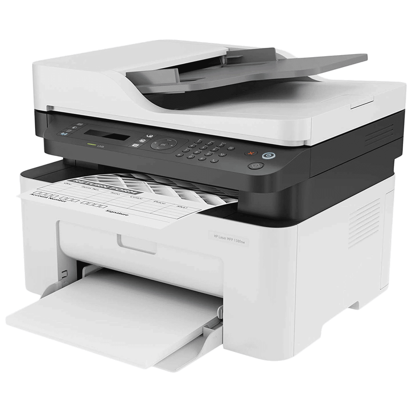 HP Laser 138fnw Wireless Black & White Multi-Function Laserjet Printer (Mobile Printing Capability, 4ZB91A, White)_3