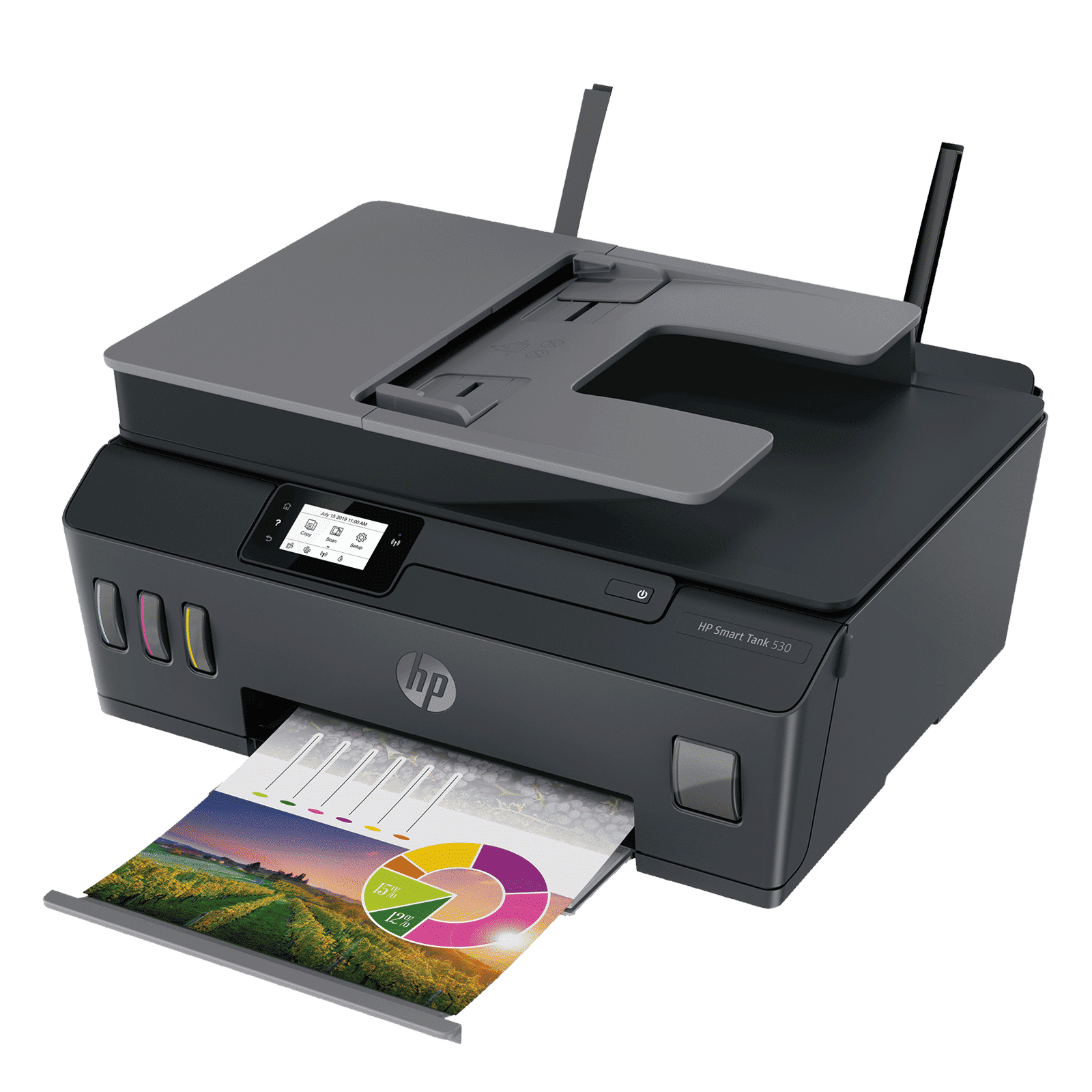 HP Smart Tank 530 All in One Wi-Fi Inkjet Printer with Smart Tasks (Borderless Printing, Black)_2