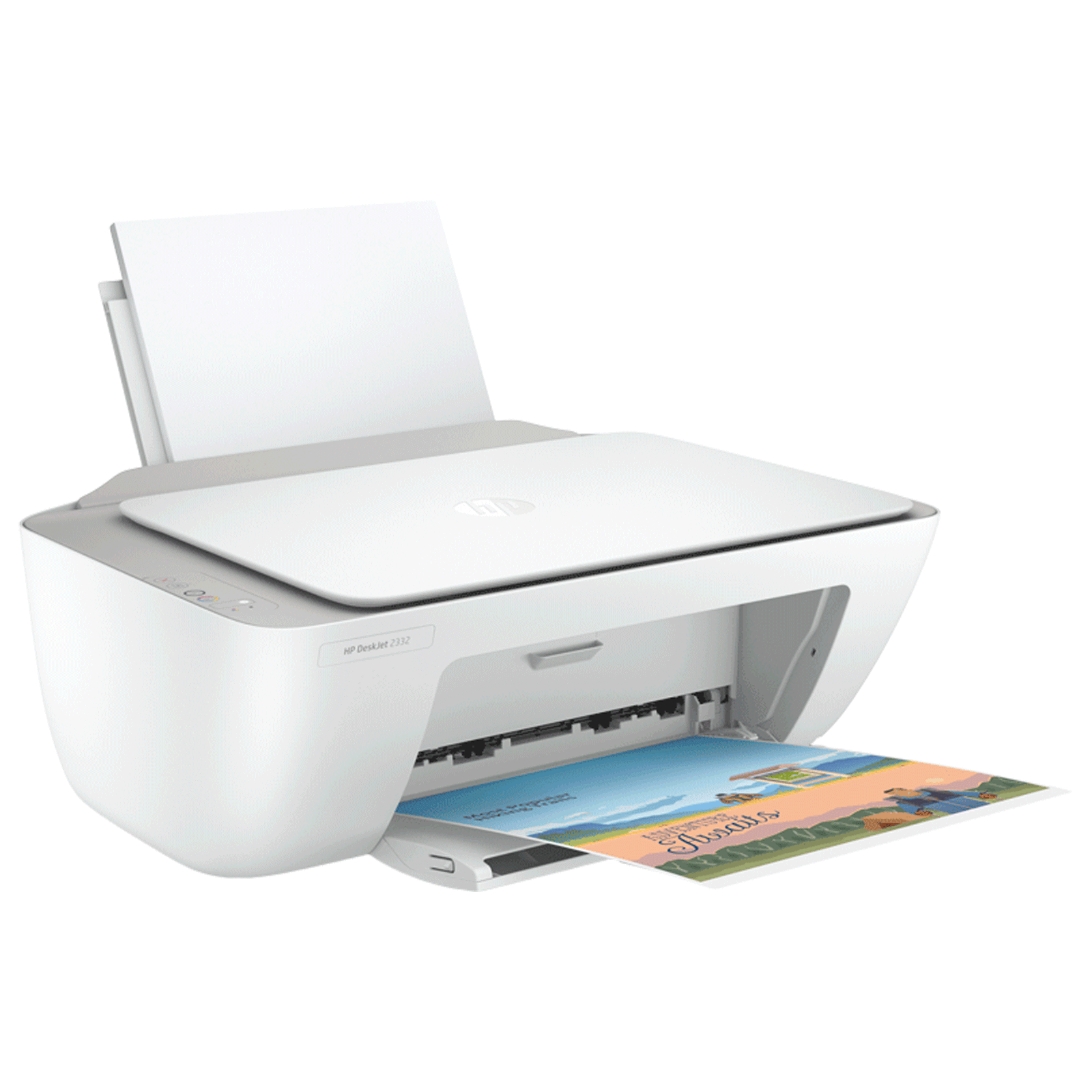 HP DeskJet 2332 Color All-in-One Inkjet Printer (HP Auto-Off Technology, 7WN44D, Grey)_2