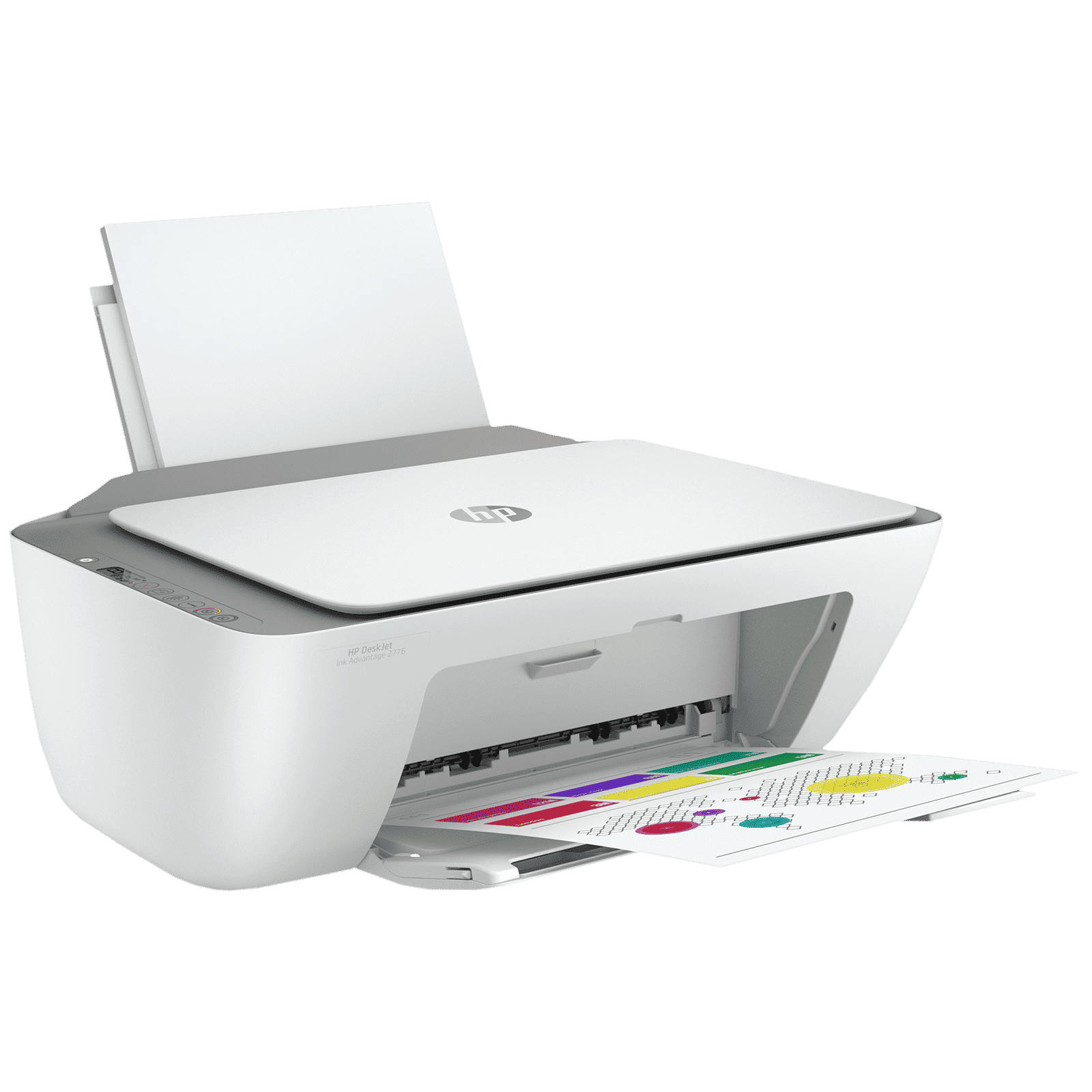 HP Deskjet Ink Advantage 2776 Wireless Color All-in-One Inkjet Printer (Icon LCD Display, 7FR27B, Black)_2