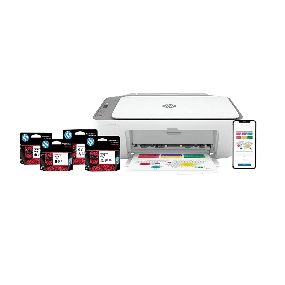 HP Deskjet Ink Advantage Ultra 4826 Wireless Color All-in-One Inkjet Printer (Icon LCD Display, 25R69A, White)_4