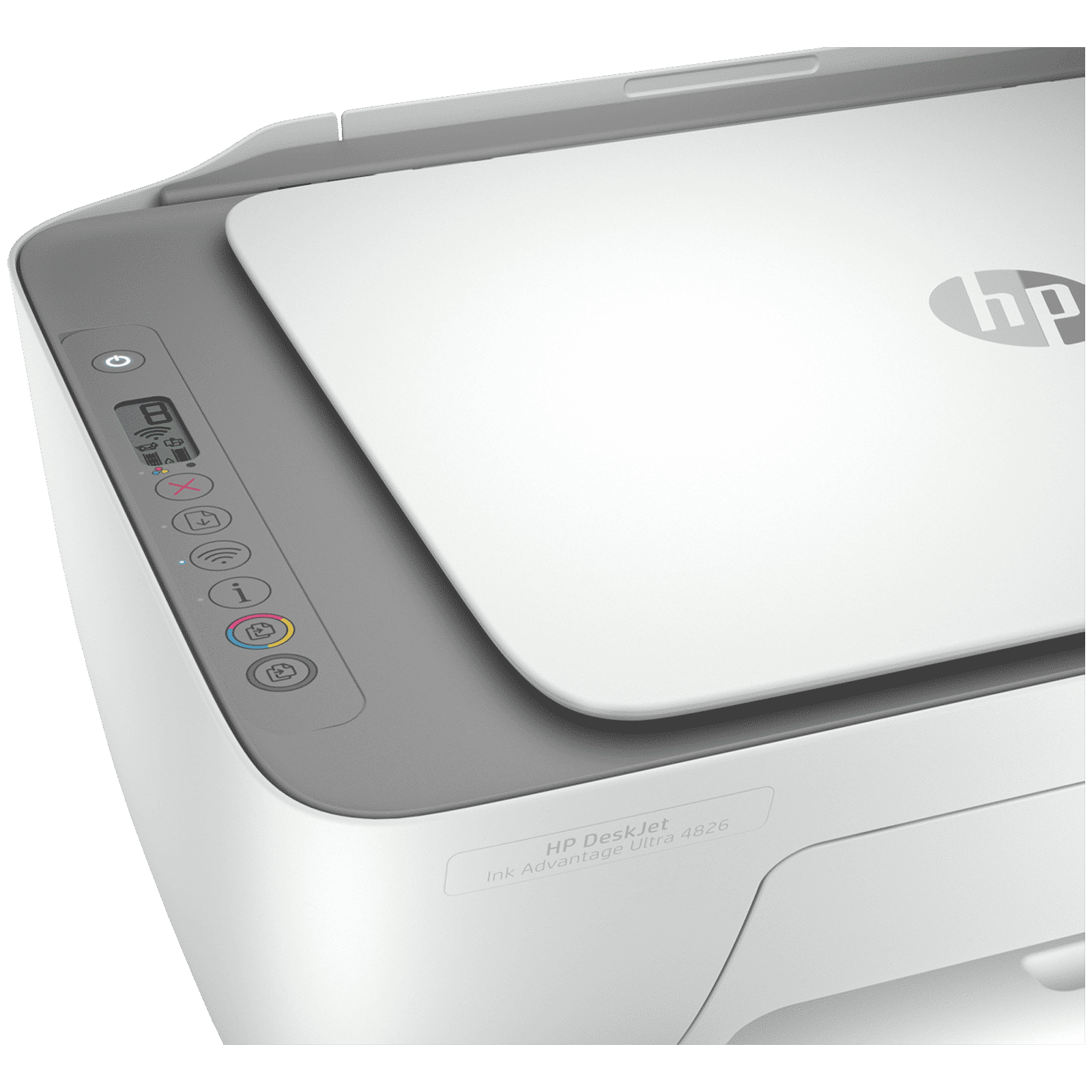 HP Deskjet Ink Advantage Ultra 4826 Wireless Color All-in-One Inkjet Printer (Icon LCD Display, 25R69A, White)_8