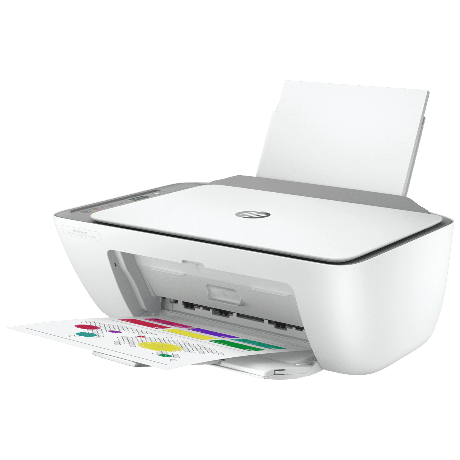 HP Deskjet Ink Advantage Ultra 4826 Wireless Color All-in-One Inkjet Printer (Icon LCD Display, 25R69A, White)_3