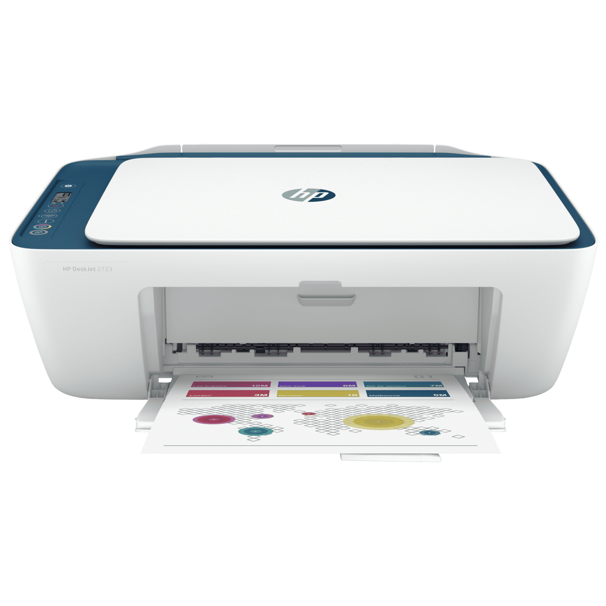 HP DeskJet 2723 Wireless Color All-in-One Inkjet Printer (Hassle-Free Ink Management, 7FR53D, Black)_1