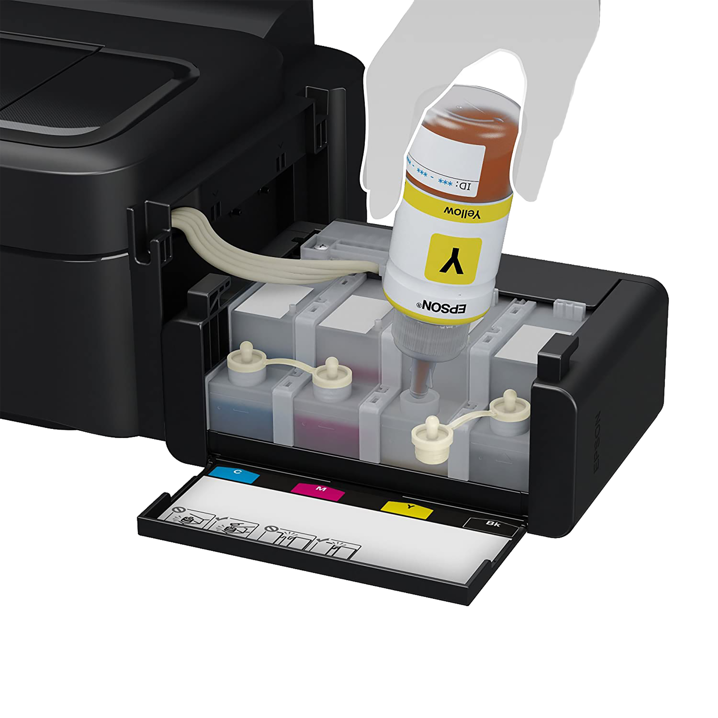 EPSON EcoTank L130 Colour Ink Tank Printer (Impressive Print Speed, C11CE58501, Black) EPSON EcoTank L130 Colour Ink Tank Printer (Impressive Print Speed, C11CE58501, Black)_6