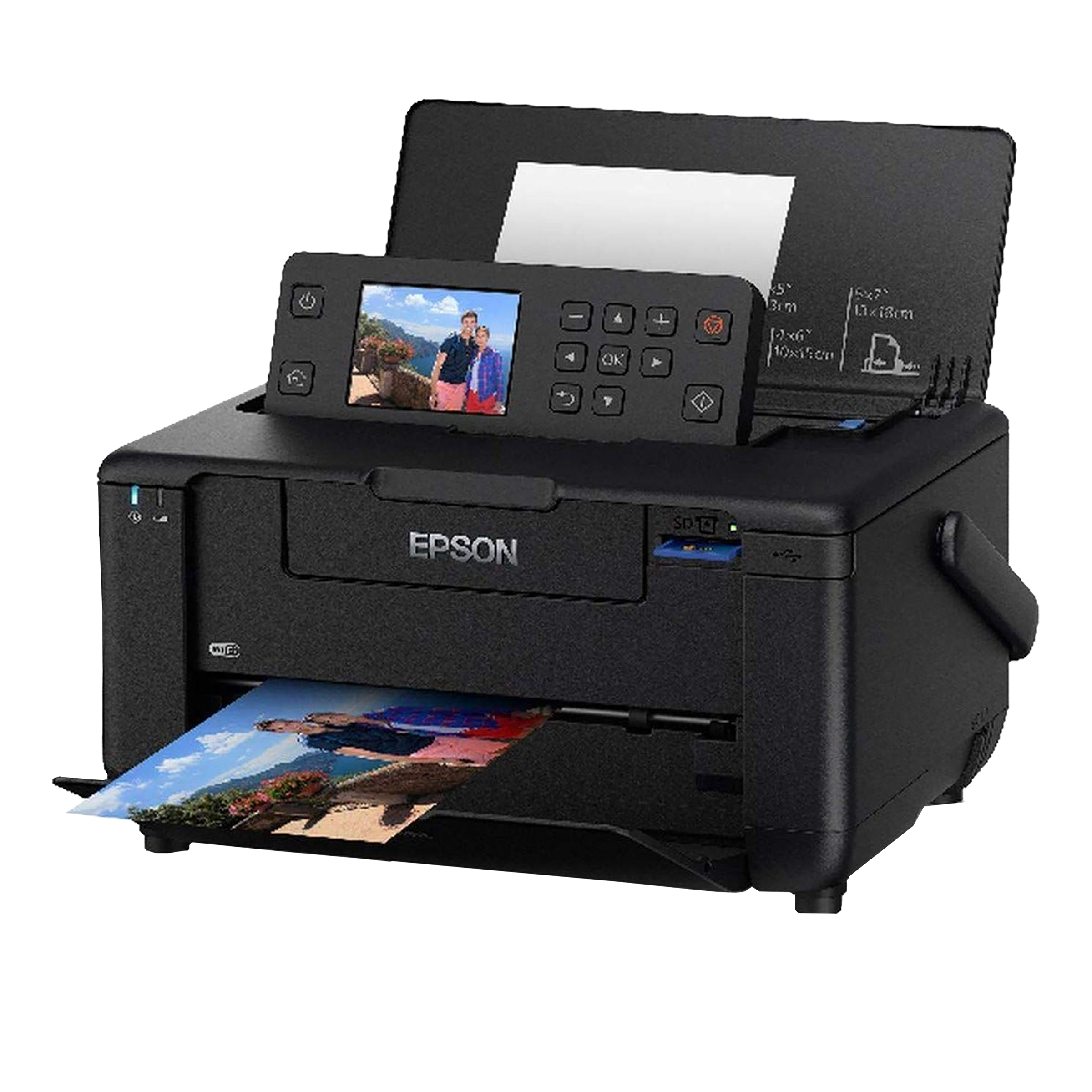 EPSON PictureMate PM520 Wireless Colour PortableÂ PhotoÂ Printer (USB 2.0 Connectivity, C11CF36502, Black)_4
