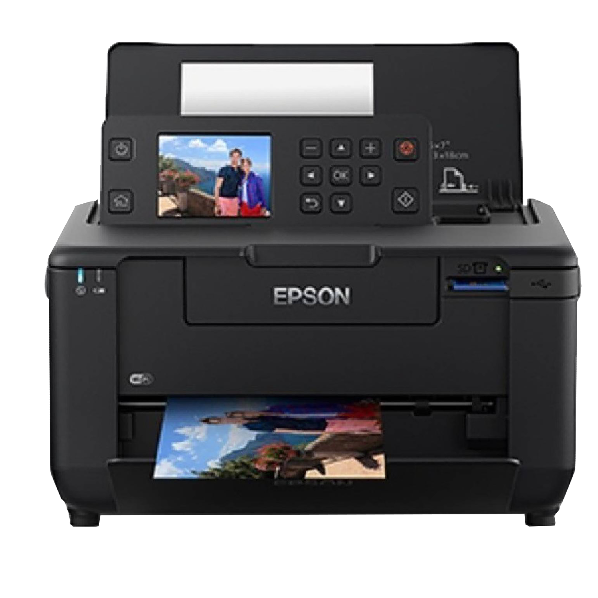 EPSON PictureMate PM520 Wireless Colour PortableÂ PhotoÂ Printer (USB 2.0 Connectivity, C11CF36502, Black)_1