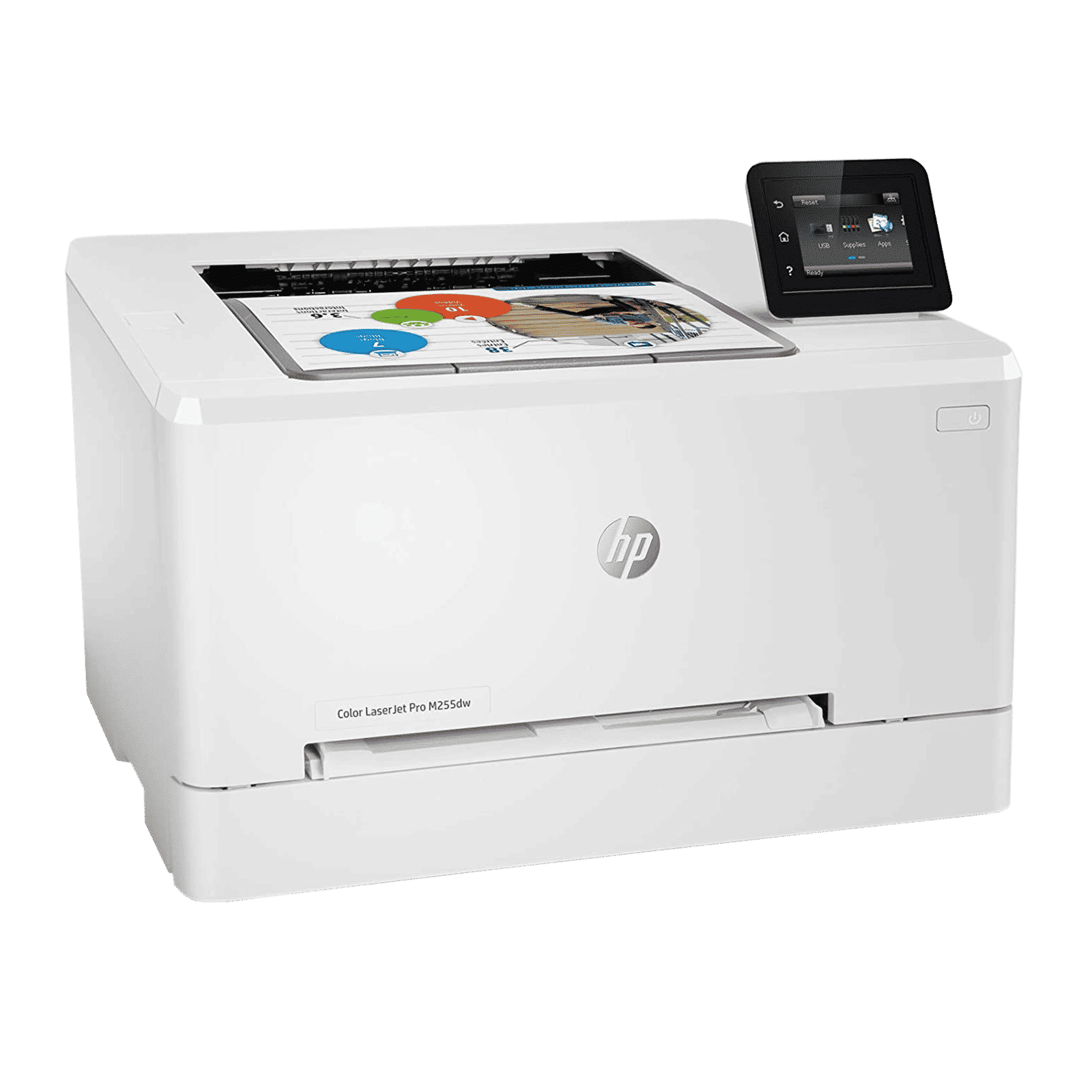 HP LaserJet Pro M255DW Single Function Wi-Fi Laser Printer with Automatic Two-Sided Printing (Works with Alexa, White)_8