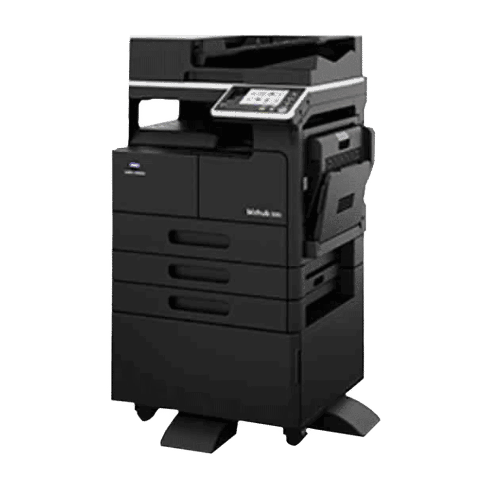 KONICA Bizhub 306i Wireless Black&White All-in-One Laserjet Printer (Environment Friendly, AAJ0041, Black)_5