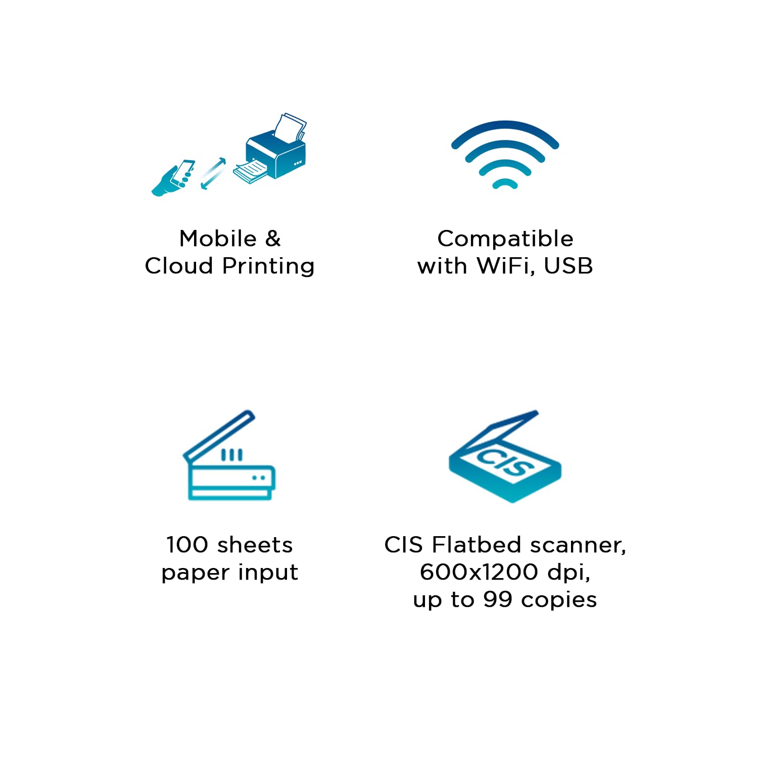 Canon Pixma E4570 All in One Wi-Fi Inkjet Printer with Mono LCD Display (Auto Duplex Printing, Black)_4
